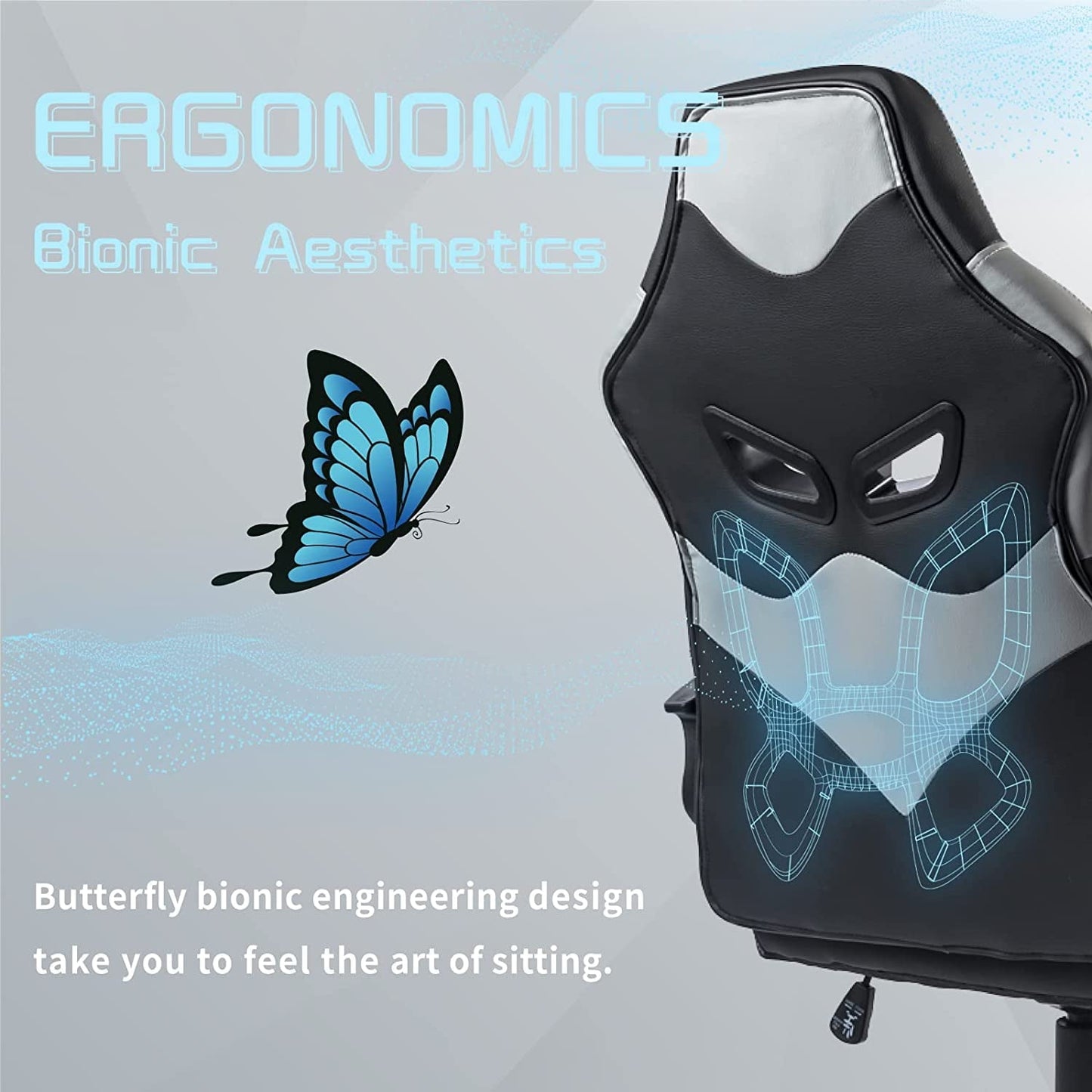 Gaming Chair for Kids, Gamer Chair for Teens Adults Computer Chair for Girls Video Game Chairs Silla Gamer Ergonomic PC Chair