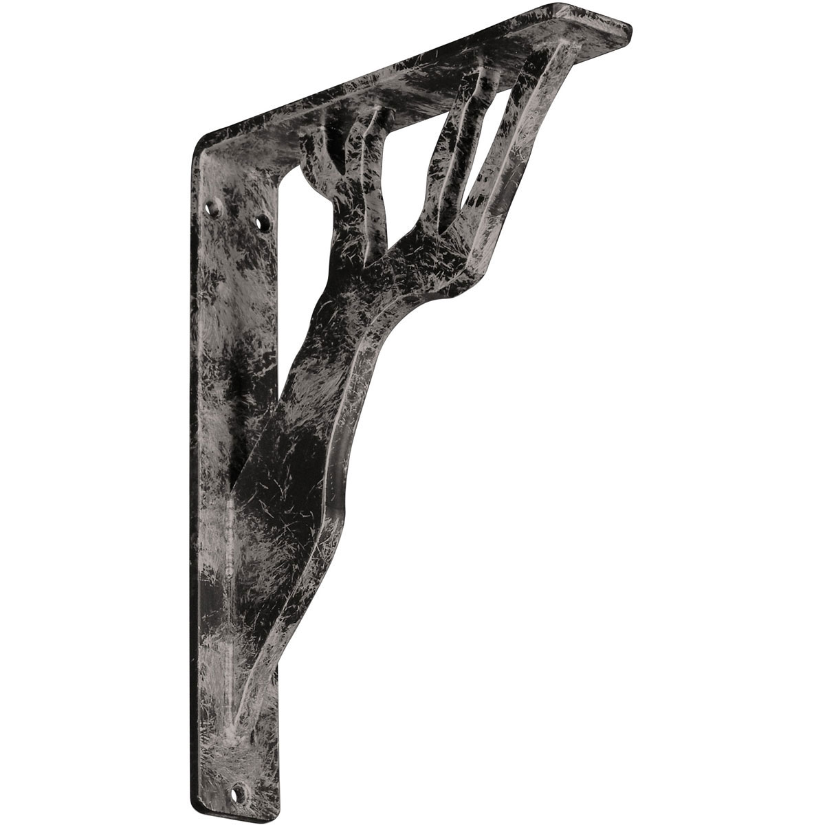 1 1/2"W X 12"D X 15"H Damon Wrought Iron , (Single Center Brace), Antiqued Copper Furniture > Cabinets & Storage > Ironing Centers Ekena Millwork 1 1/2"W x 7 1/2"D x 10"H Antiqued Warm Silver