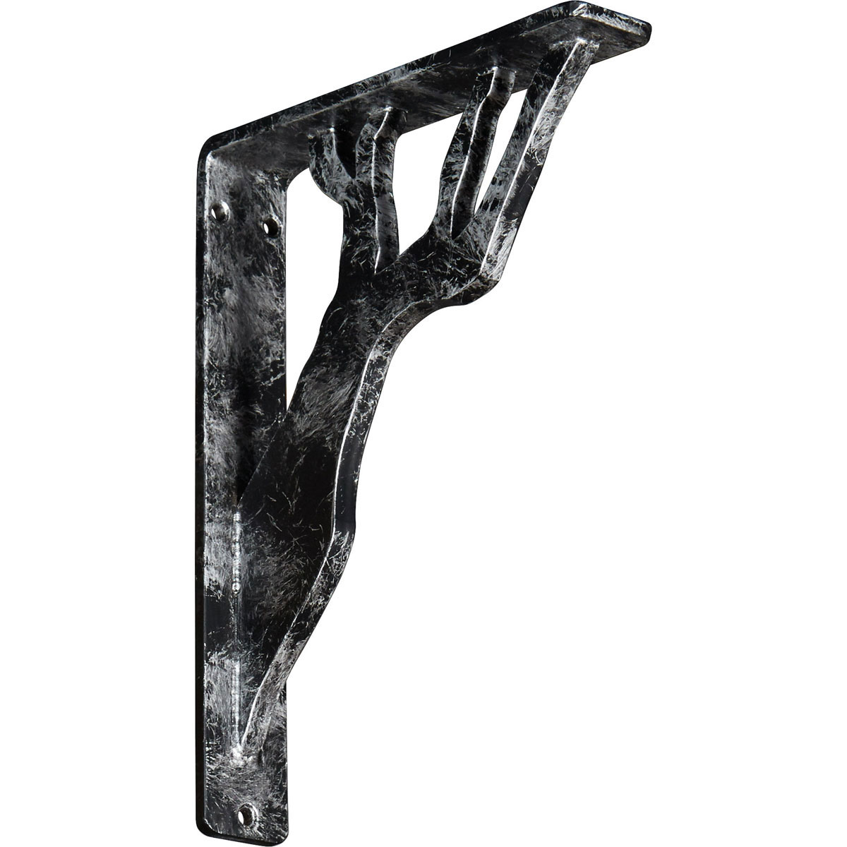 1 1/2"W X 12"D X 15"H Damon Wrought Iron , (Single Center Brace), Antiqued Copper Furniture > Cabinets & Storage > Ironing Centers Ekena Millwork 1 1/2"W x 7 1/2"D x 10"H Antiqued Silver