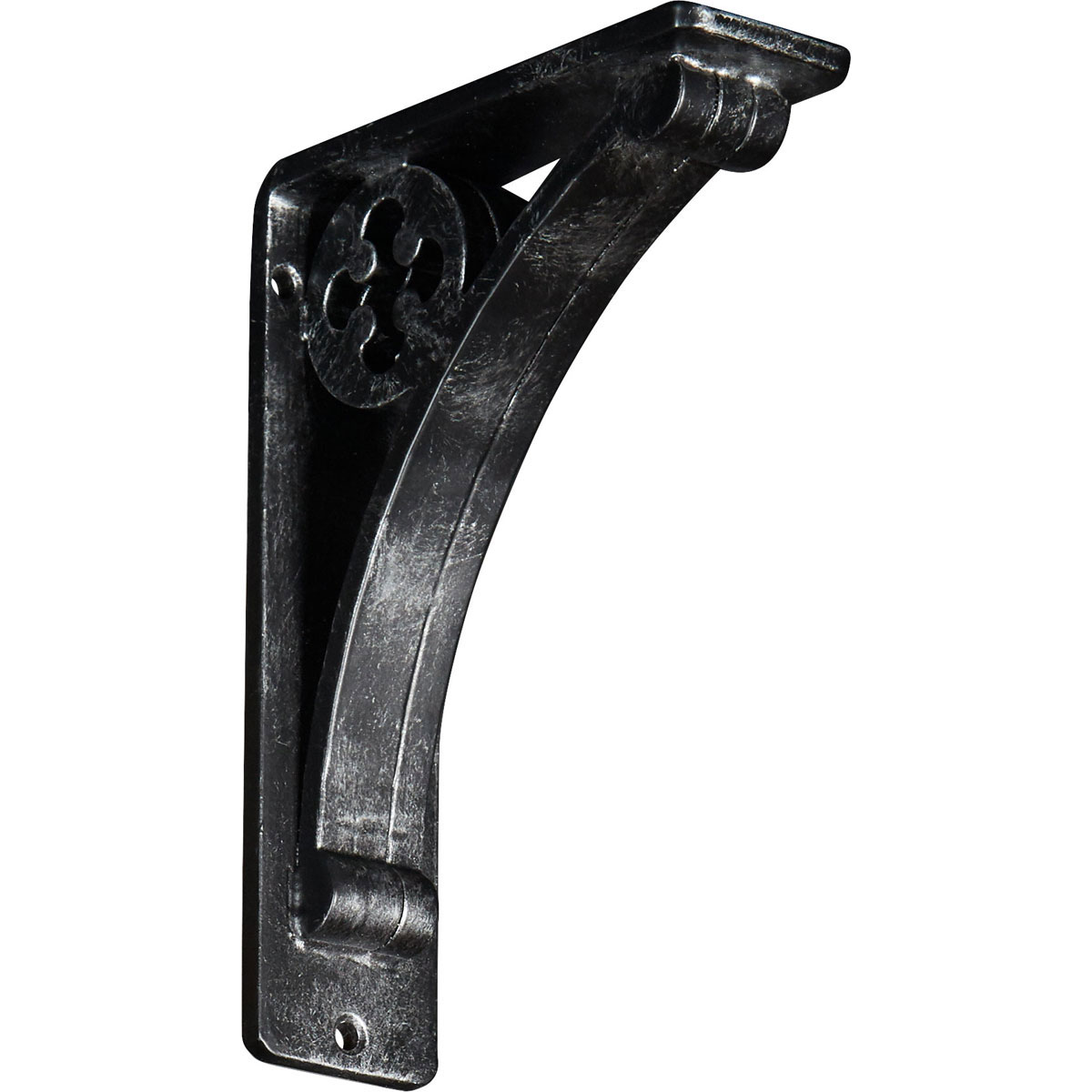 1 1/2"W X 12"D X 15"H Crawley Wrought Iron , (Single Center Brace), Antiqued Copper Furniture > Cabinets & Storage > Ironing Centers Ekena Millwork 2"W x 5 1/2"D x 8"H Silver