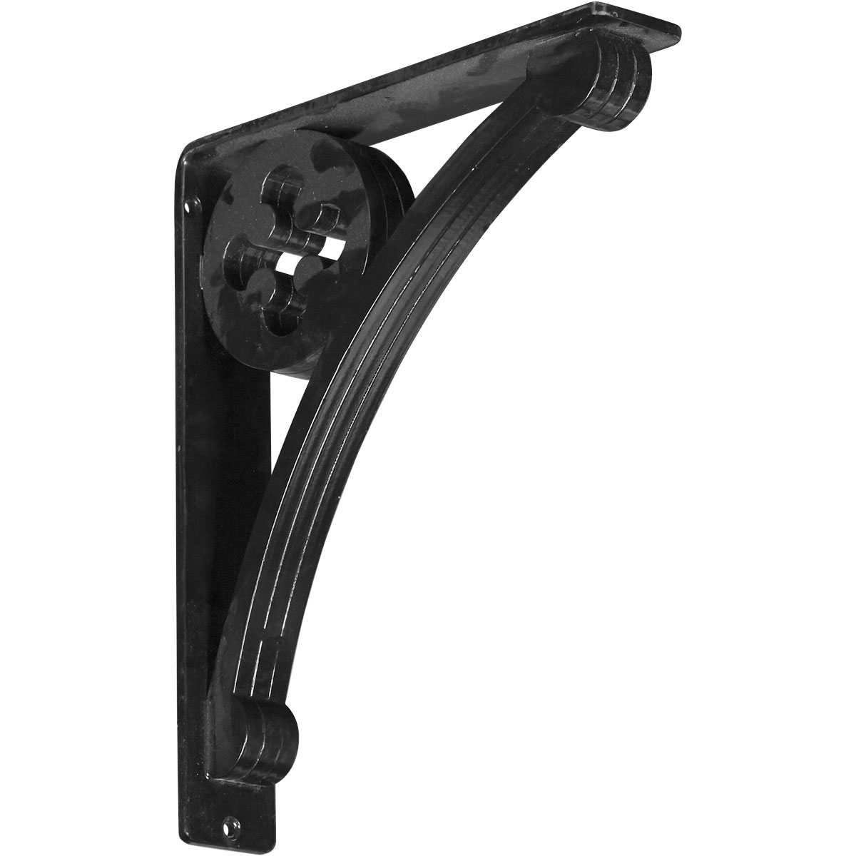 1 1/2"W X 12"D X 15"H Crawley Wrought Iron , (Single Center Brace), Antiqued Copper Furniture > Cabinets & Storage > Ironing Centers Ekena Millwork 2" W x 10" D x 12" H Powder Coated Black