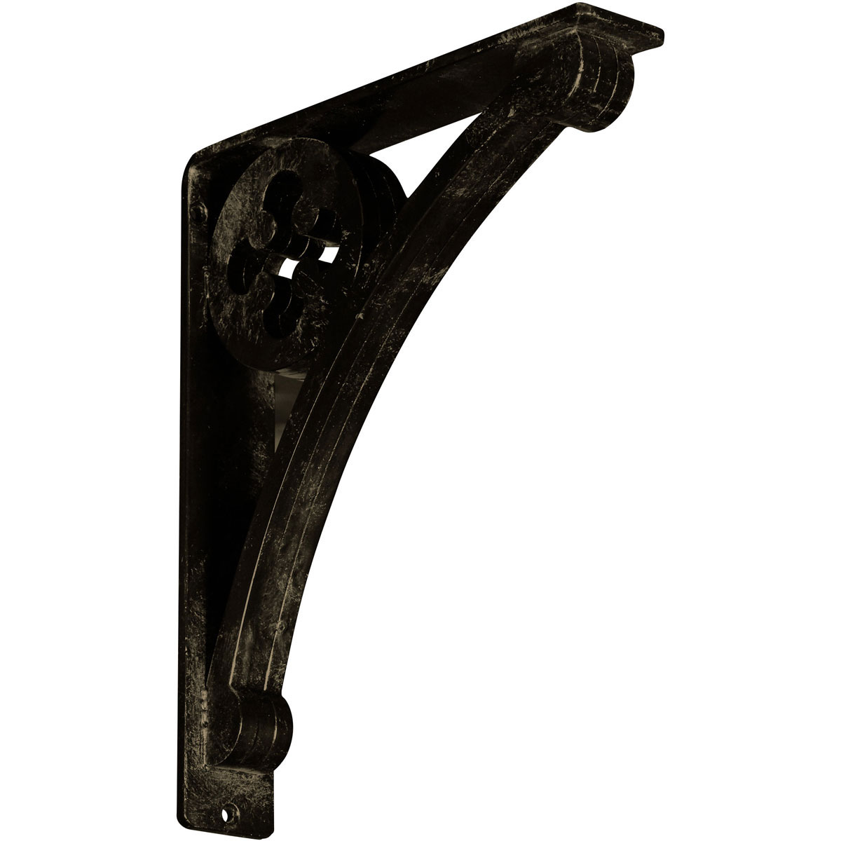 1 1/2"W X 12"D X 15"H Crawley Wrought Iron , (Single Center Brace), Antiqued Copper Furniture > Cabinets & Storage > Ironing Centers Ekena Millwork 2" W x 10" D x 12" H Antiqued Pale Gold