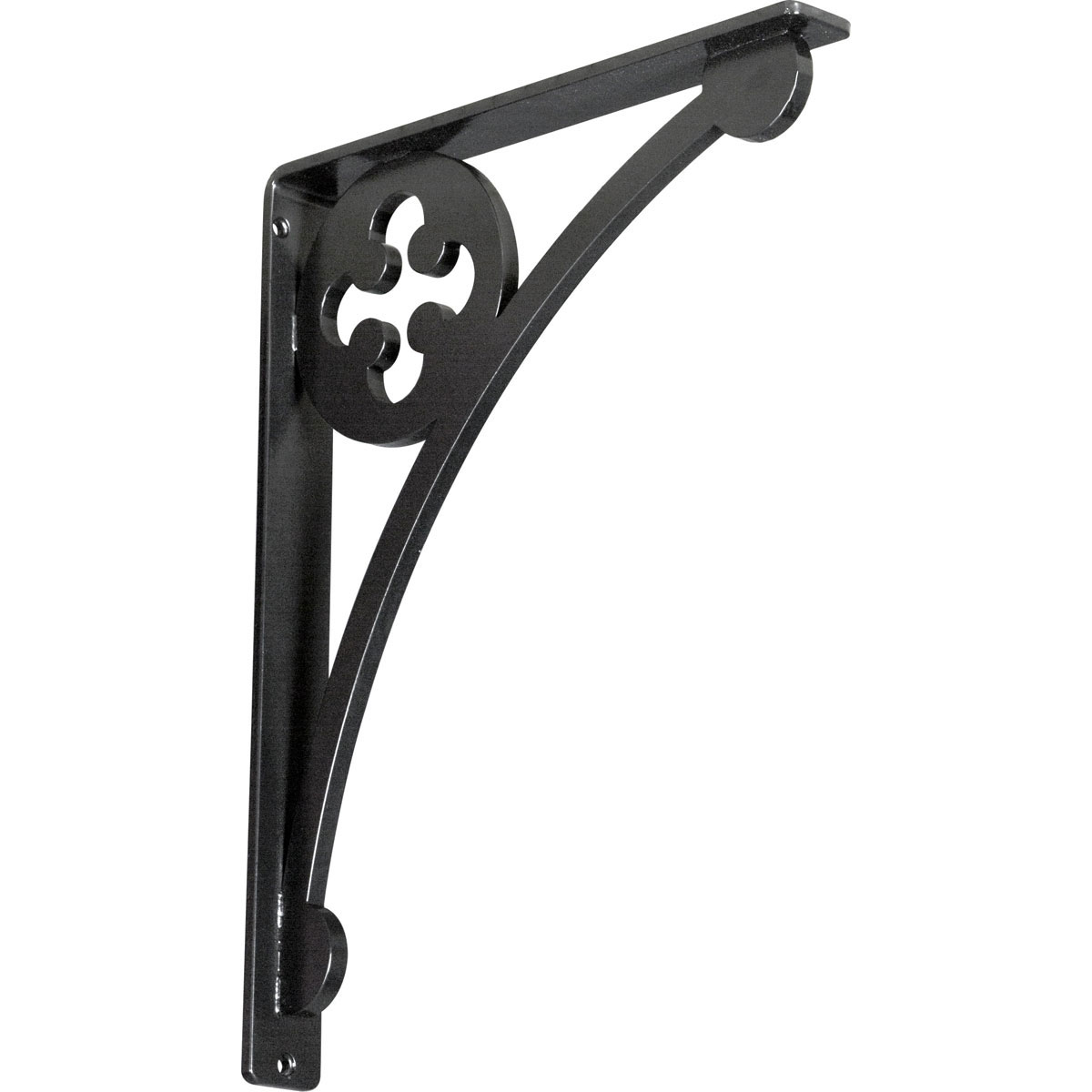 1 1/2"W X 12"D X 15"H Crawley Wrought Iron , (Single Center Brace), Antiqued Copper Furniture > Cabinets & Storage > Ironing Centers Ekena Millwork 1 1/2"W x 12"D x 15"H Powder Coated Black