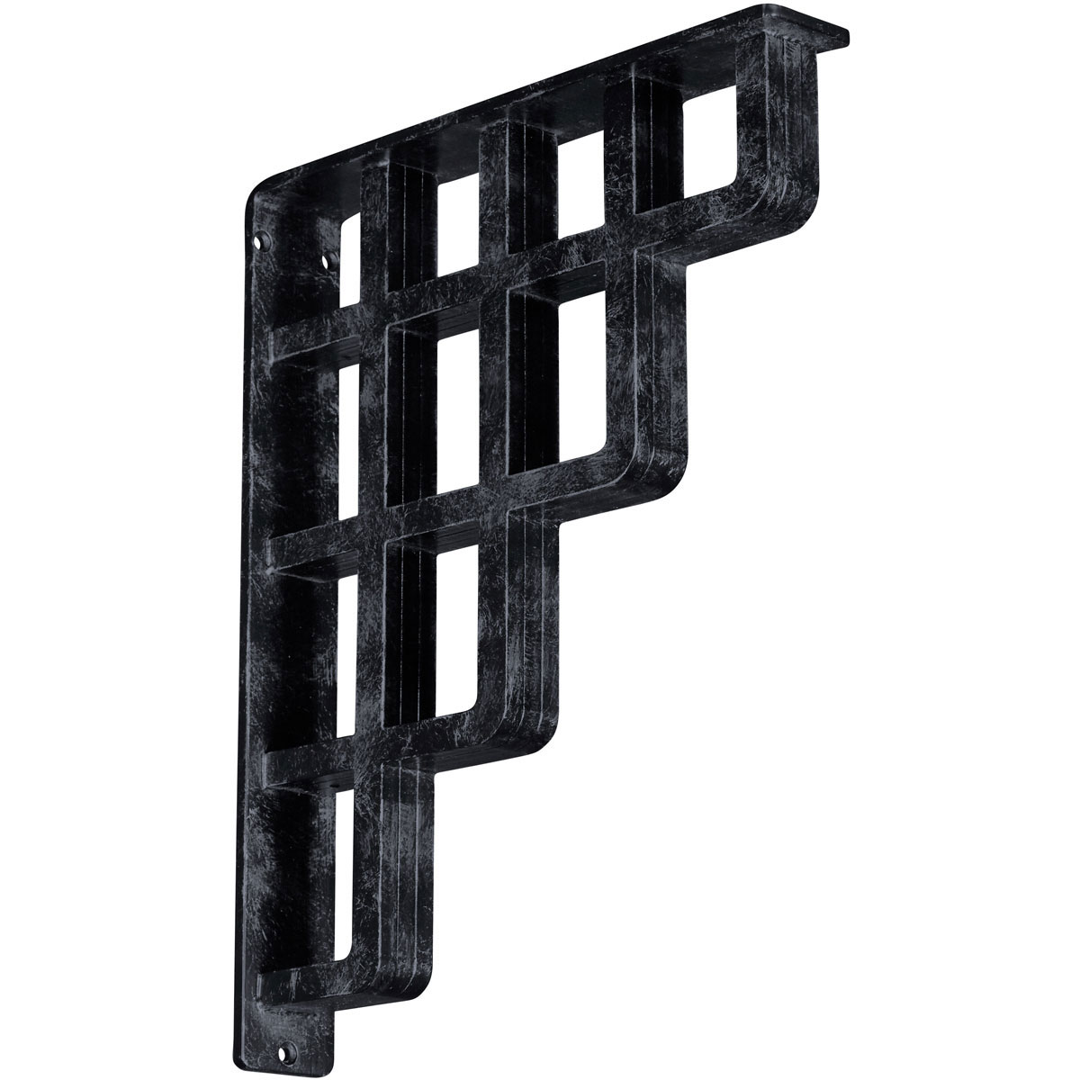 1 1/2"W X 12"D X 15"H Diane Wrought Iron , (Single Center Brace), Antiqued Copper Furniture > Cabinets & Storage > Ironing Centers Ekena Millwork 2" W x 12" D x 15" H Antiqued Pewter