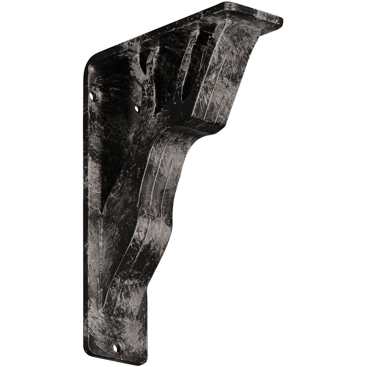 1 1/2"W X 12"D X 15"H Damon Wrought Iron , (Single Center Brace), Antiqued Copper Furniture > Cabinets & Storage > Ironing Centers Ekena Millwork 2"W x 5 1/2"D x 8"H Antiqued Warm Silver