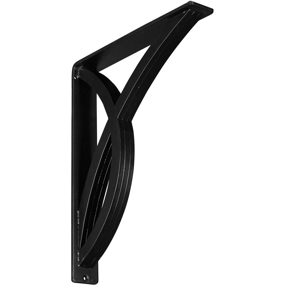 1 1/2"W X 10"D X 12"H Miller Wrought Iron , (Single Center Brace), Antiqued Pale Gold Furniture > Cabinets & Storage > Ironing Centers Ekena Millwork 2" W x 12" D x 15" H Antiqued Brass