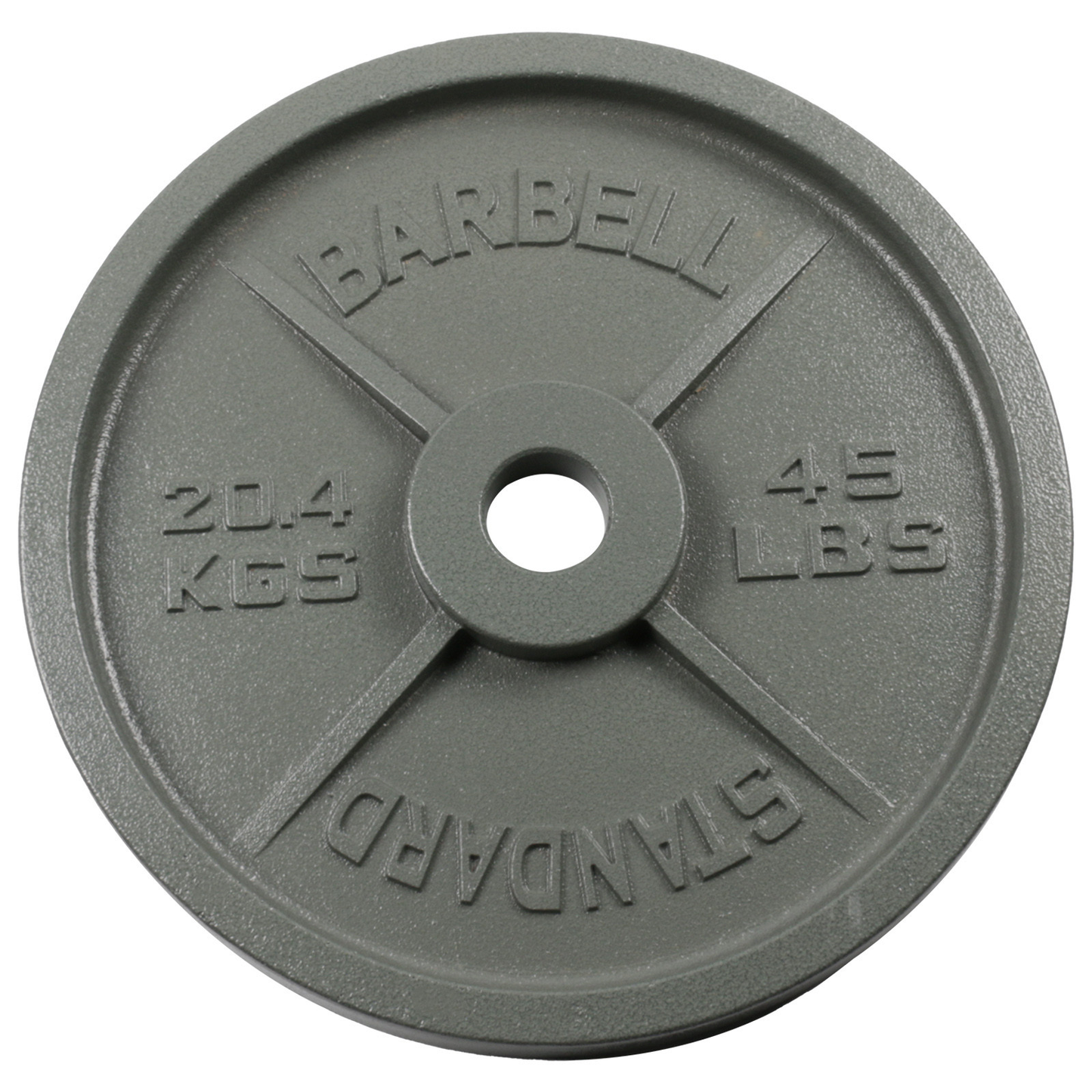 Tking Fashion Standard Cast Iron Weight Plate, 2-Inch Center Hole for Adjustable Dumbbell, Standard Barbell - Perfect for Strength Training Plates Exercise Balance (Single 45LB)