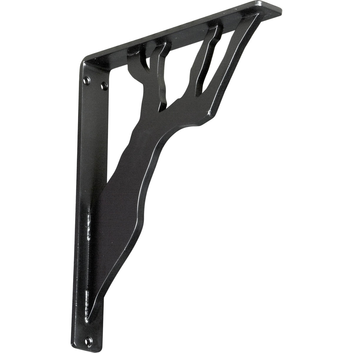 1 1/2"W X 12"D X 15"H Damon Wrought Iron , (Single Center Brace), Antiqued Copper Furniture > Cabinets & Storage > Ironing Centers Ekena Millwork 1 1/2"W x 10"D x 12"H Powder Coated Black