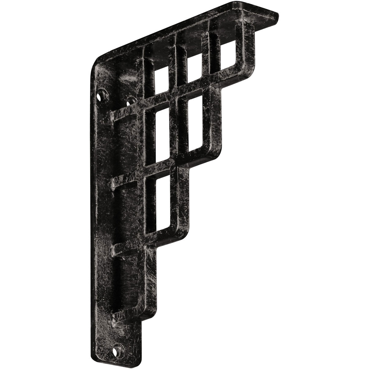 1 1/2"W X 12"D X 15"H Diane Wrought Iron , (Single Center Brace), Antiqued Copper Furniture > Cabinets & Storage > Ironing Centers Ekena Millwork 1 1/2"W x 5 1/2"D x 8"H Antiqued Warm Silver