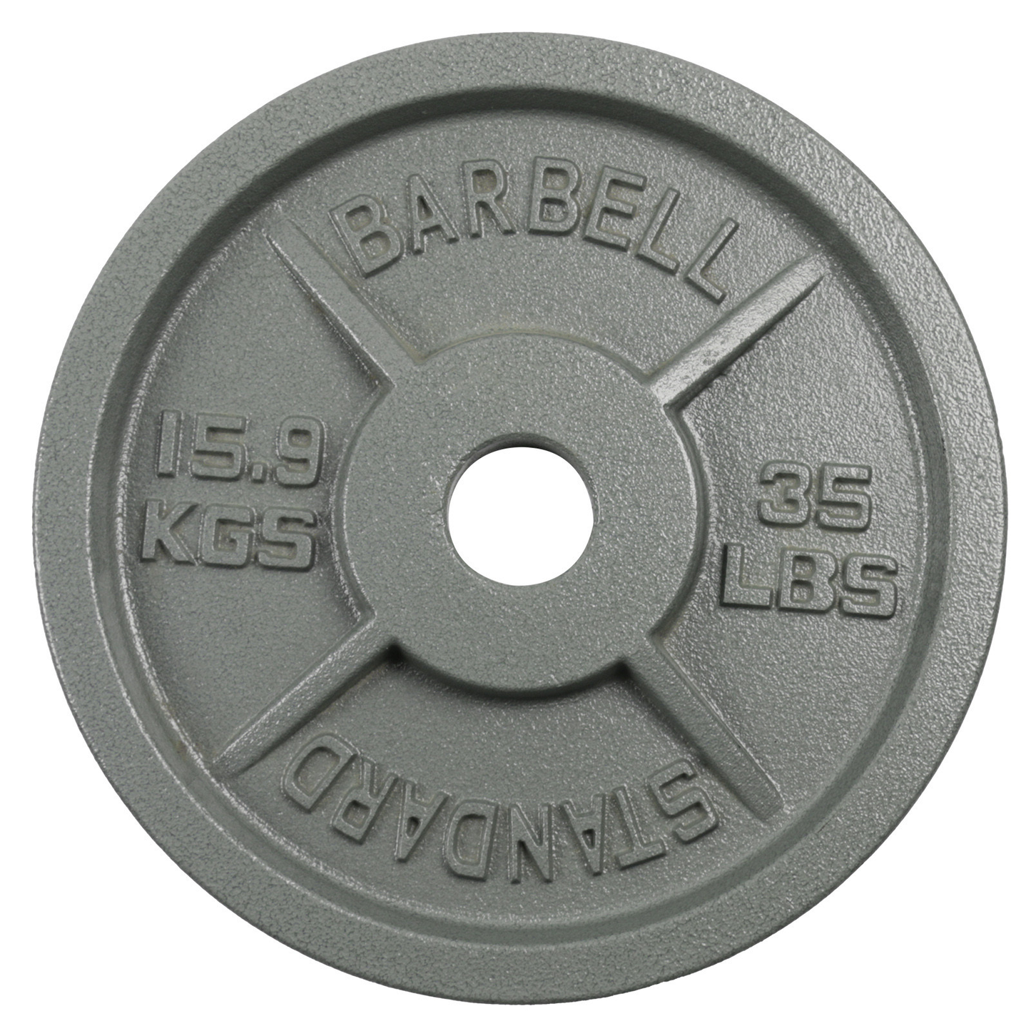 Tking Fashion Standard Cast Iron Weight Plate, 2-Inch Center Hole for Adjustable Dumbbell, Standard Barbell - Perfect for Strength Training Plates Exercise Balance (Single 35LB)