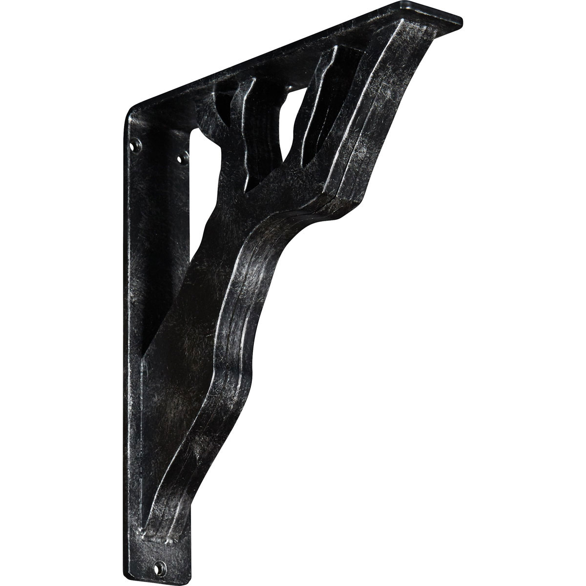 1 1/2"W X 12"D X 15"H Damon Wrought Iron , (Single Center Brace), Antiqued Copper Furniture > Cabinets & Storage > Ironing Centers Ekena Millwork 2" W x 10" D x 12" H Antiqued Silver