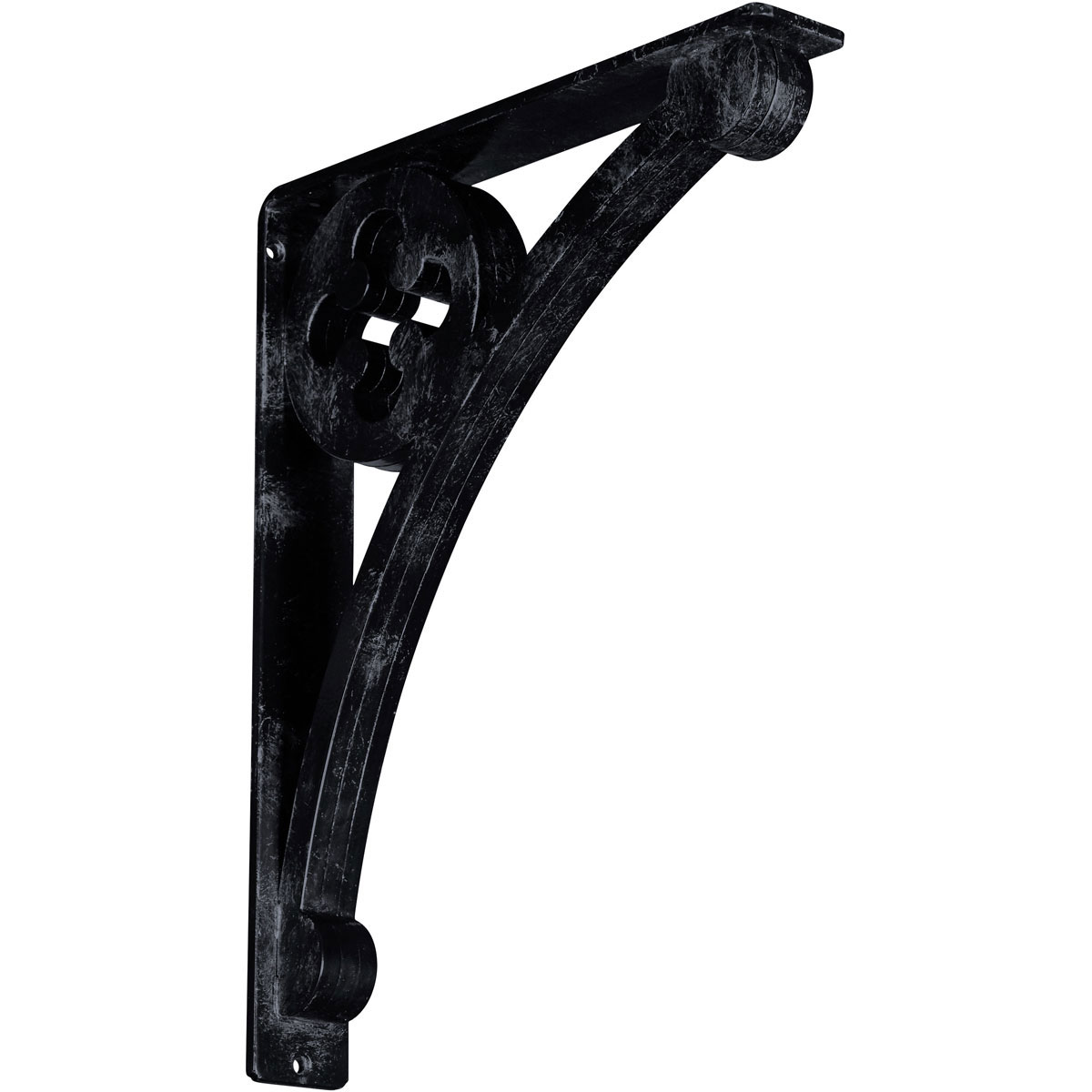 1 1/2"W X 12"D X 15"H Crawley Wrought Iron , (Single Center Brace), Antiqued Copper Furniture > Cabinets & Storage > Ironing Centers Ekena Millwork 2" W x 12" D x 15" H Antiqued Pewter