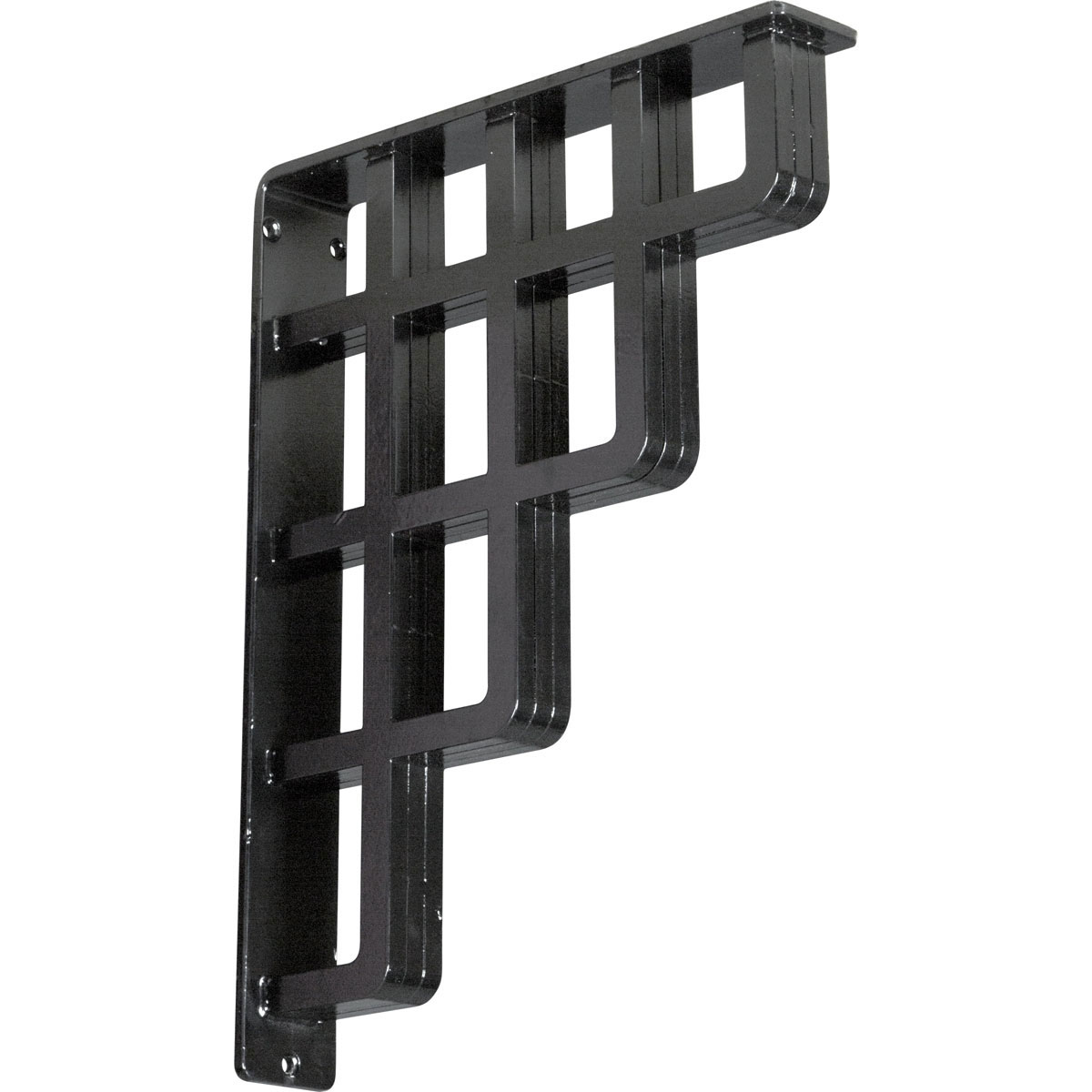 1 1/2"W X 12"D X 15"H Diane Wrought Iron , (Single Center Brace), Antiqued Copper Furniture > Cabinets & Storage > Ironing Centers Ekena Millwork 2" W x 12" D x 15" H Powder Coated Black