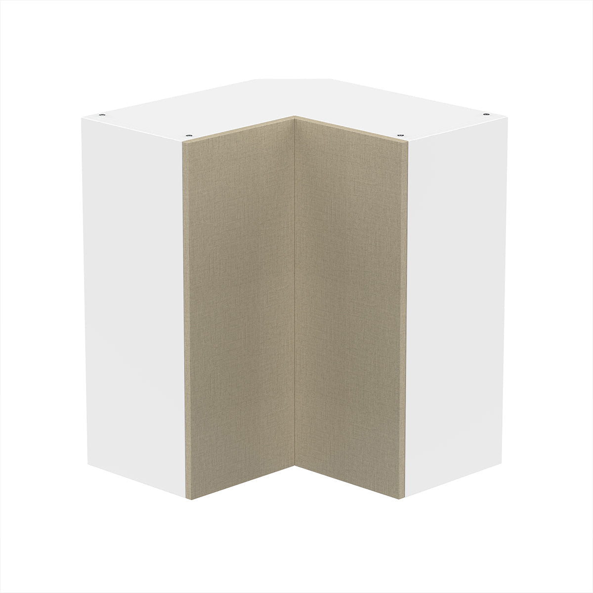 RTA - Fabric Grey - Lazy Susan Base Cabinets | 33"W x 34.5"H x 24"D