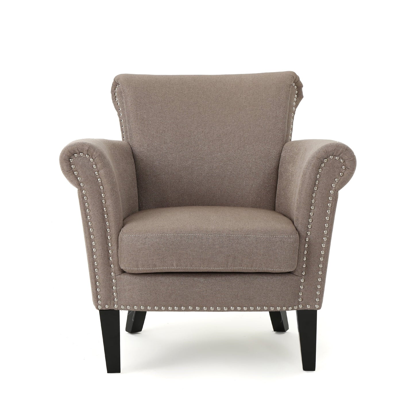 GDF Studio Brently Club Chair, Light Coffee
