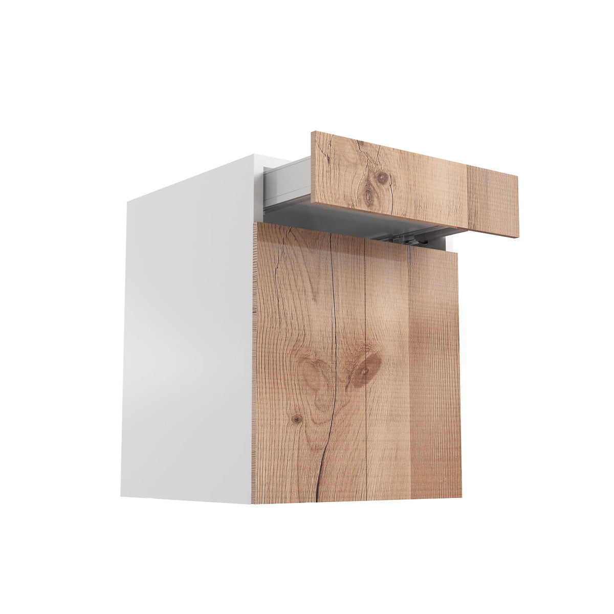 RTA - Rustic Oak - Double Door Vanity Cabinets | 24"W x 34.5"H x 21"D