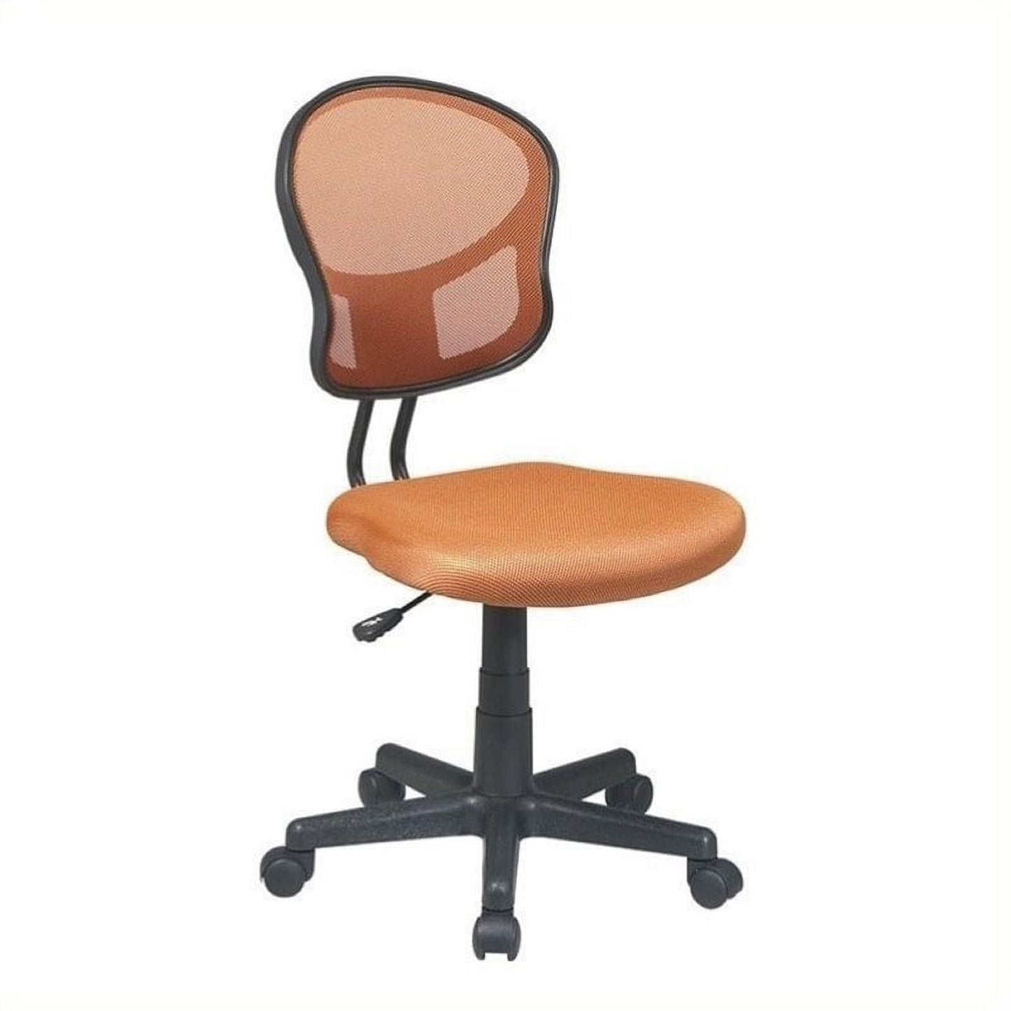 Scranton & Co Mesh Task Office Chair in Orange