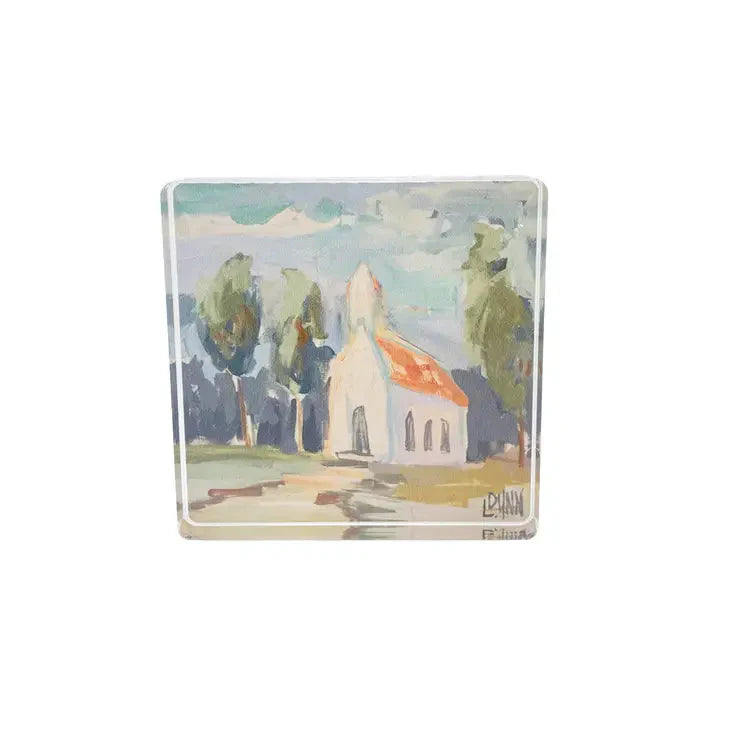 Grace Church Acrylic Block