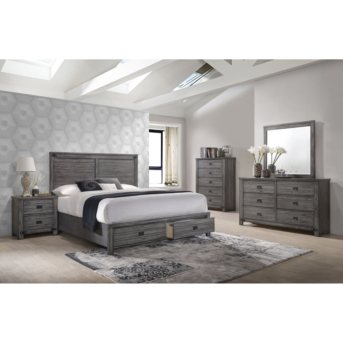Riverdale Dresser Grey