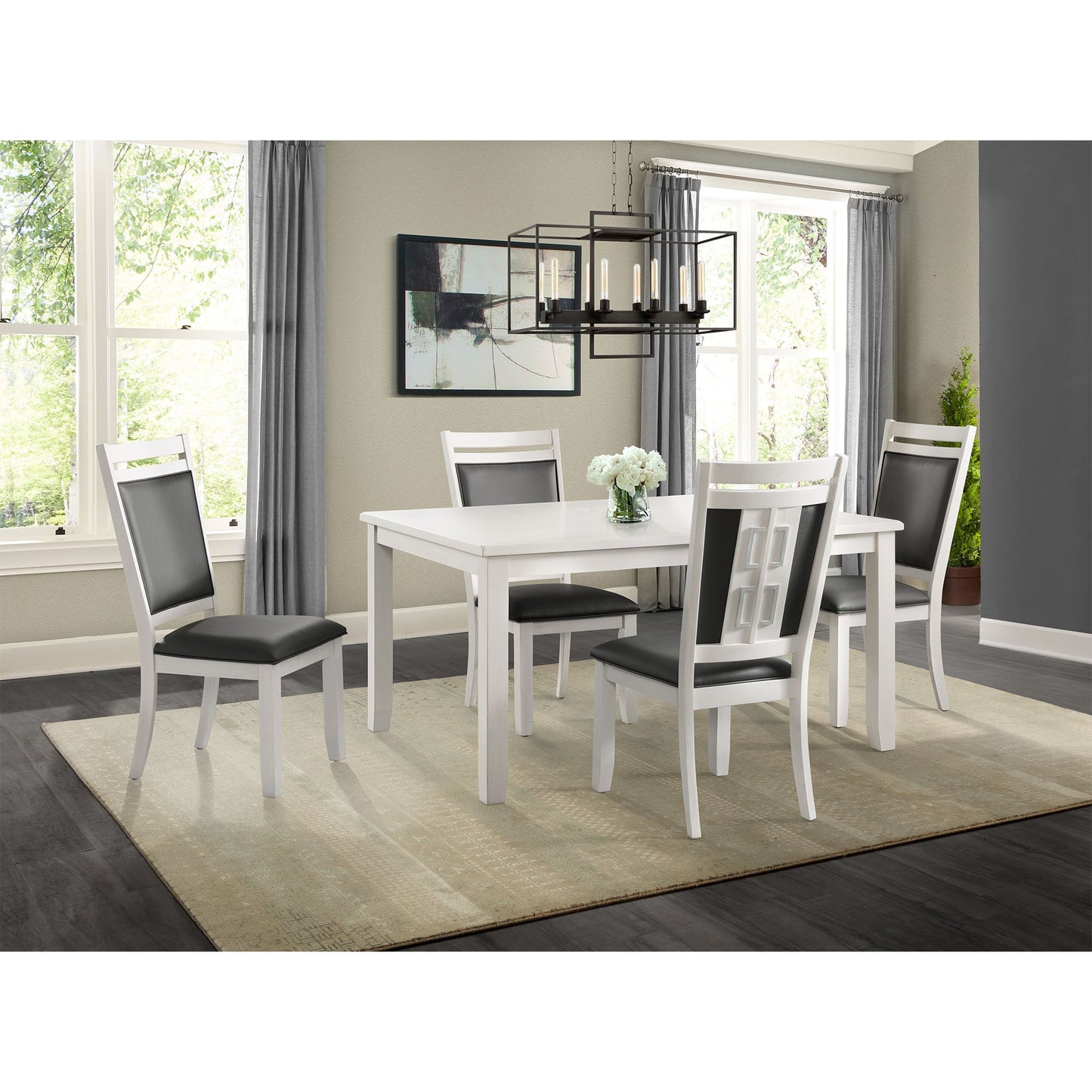 Rolex Side Chair White Color (2 Per Carton)