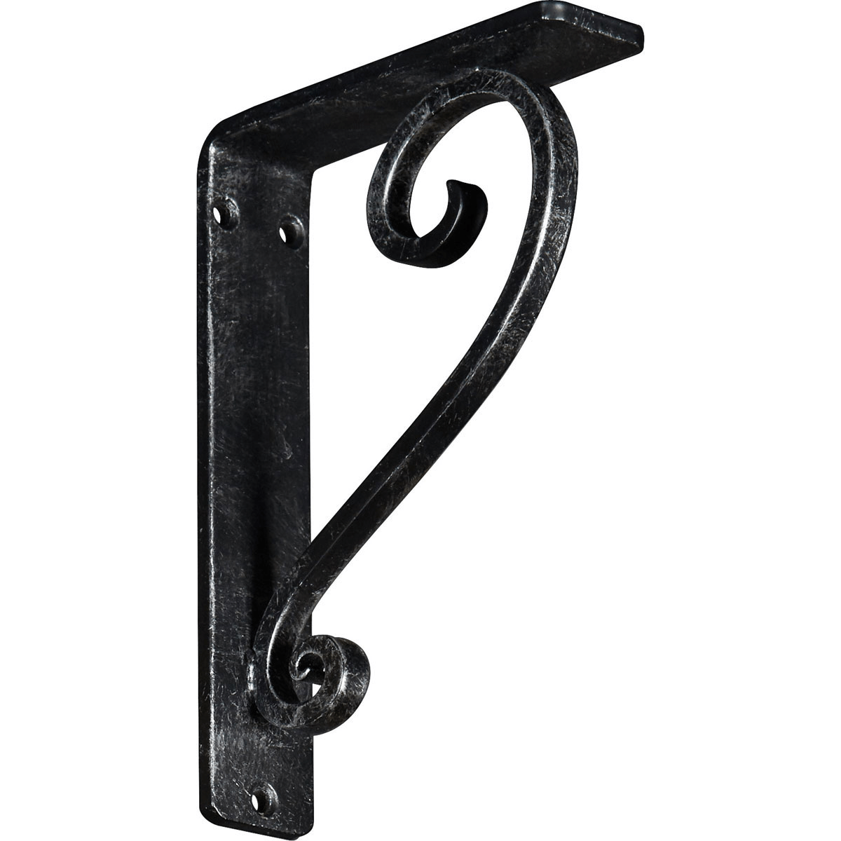 1 1/2"W X 10"D X 12"H Edwards Wrought Iron , (Single Center Brace), Antiqued Brass Furniture > Cabinets & Storage > Ironing Centers Ekena Millwork 1 1/2"W x 5 1/2"D x 8"H Silver