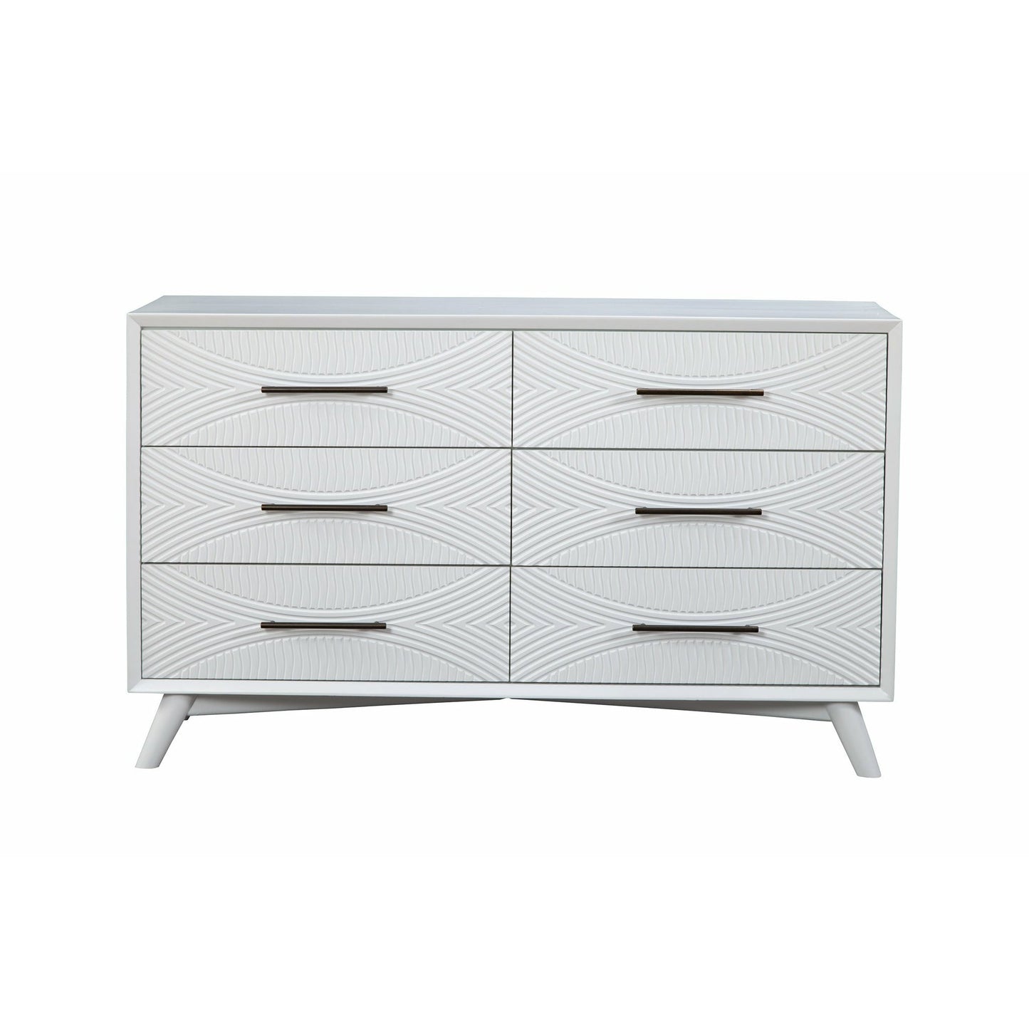 Skyline Decor Tranquility Dresser, White