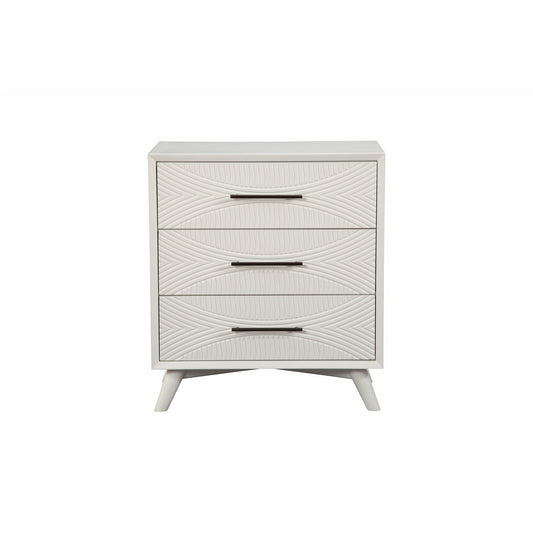Skyline Decor Tranquility Small Chest, White