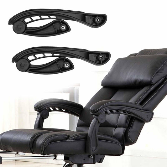 2Pcs Universal Office Chair Armrest Chair Armrest Replacement Armrest Lightweight Portable Simple Comfortable for Gaming Chair Most Chairs 4 Holes