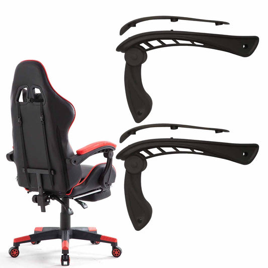 2Pcs Universal Office Chair Armrest Chair Armrest Replacement Armrest Lightweight Portable Simple Comfortable for Gaming Chair Most Chairs 5 Holes