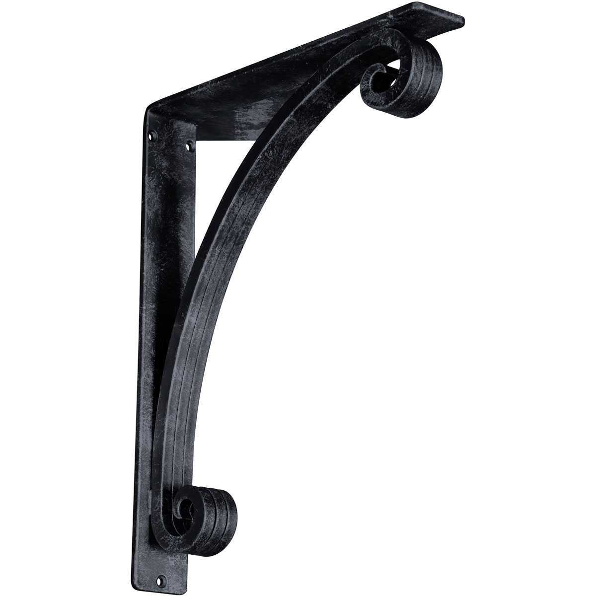 2"W X 12"D X 15"H Legacy Wrought Iron , (Triple Center Brace), Antiqued Brass Furniture > Cabinets & Storage > Ironing Centers Ekena Millwork 2" W x 12" D x 15" H Antiqued Pewter