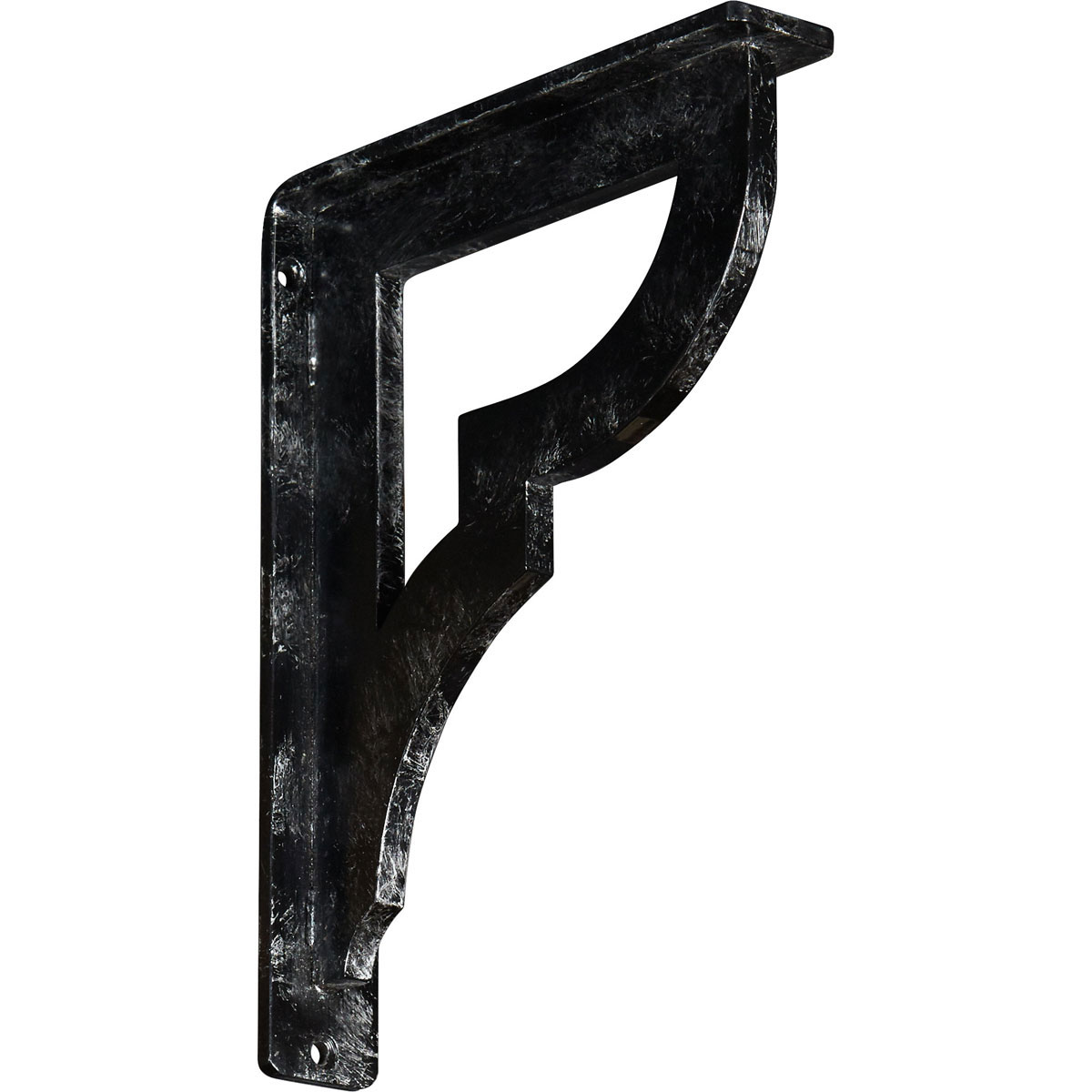 2"W X 12"D X 15"H Bradford Wrought Iron , (Triple Center Brace), Antiqued Bronze Furniture > Cabinets & Storage > Ironing Centers Ekena Millwork 1 1/2"W x 7 1/2"D x 10"H Antiqued Silver