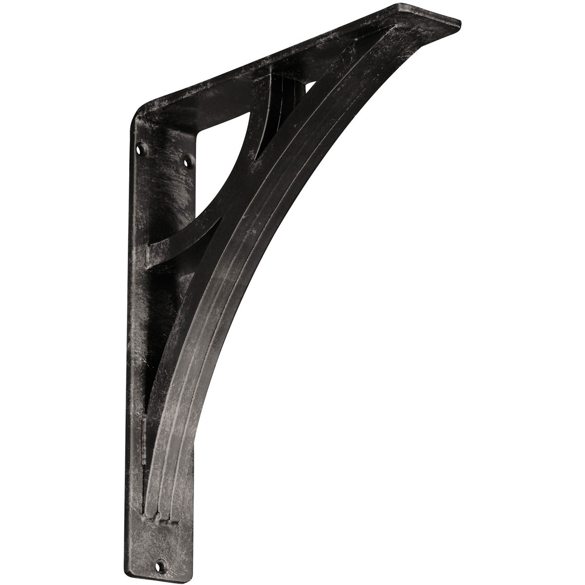 1 1/2"W X 5 1/2"D X 8"H Galveston Wrought Iron , (Single Center Brace), Antiqued Copper