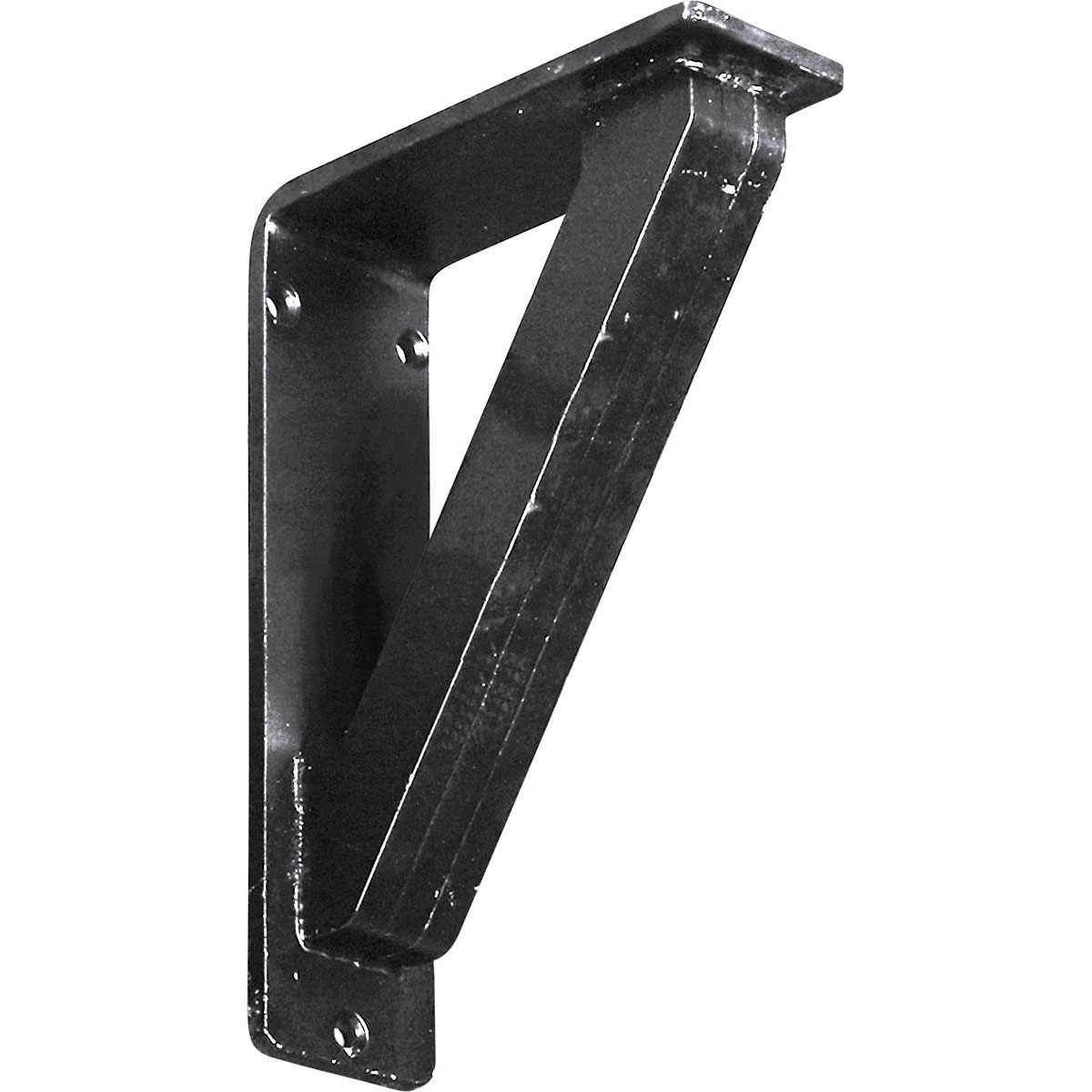 1 1/2"W X 10"D X 12"H Traditional Wrought Iron , (Single Center Brace), Antiqued Copper Furniture > Cabinets & Storage > Ironing Centers Ekena Millwork 2"W x 5 1/2"D x 8"H Antiqued Silver