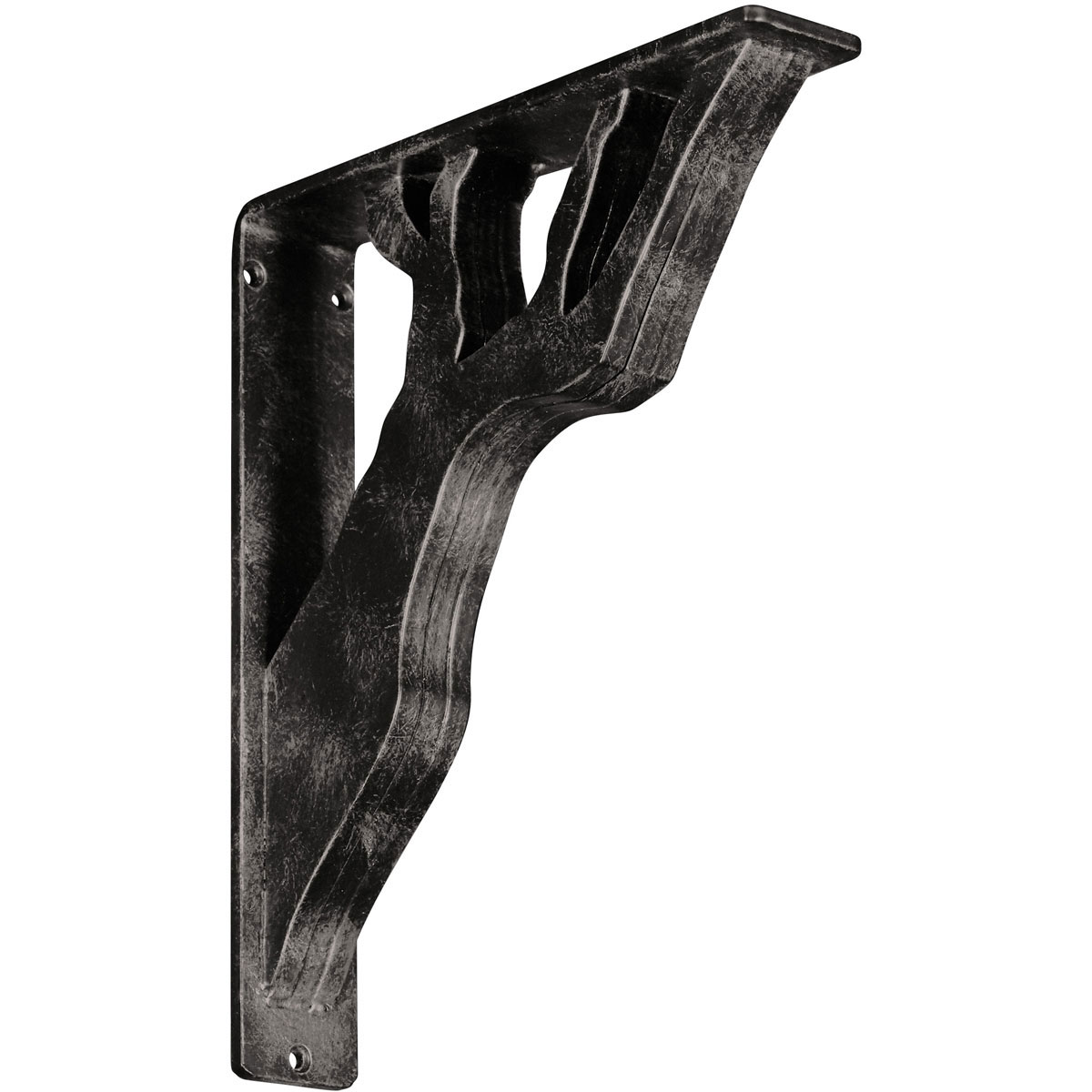 1 1/2"W X 12"D X 15"H Damon Wrought Iron , (Single Center Brace), Antiqued Copper Furniture > Cabinets & Storage > Ironing Centers Ekena Millwork 2" W x 10" D x 12" H Antiqued Warm Silver