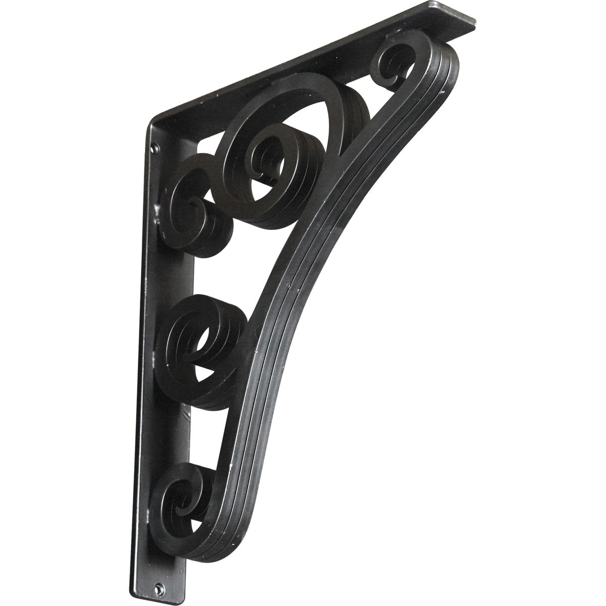 1 1/2"W X 12"D X 15"H Tristan Wrought Iron , (Single Center Brace), Antiqued Pale Gold Furniture > Cabinets & Storage > Ironing Centers Ekena Millwork 2" W x 12" D x 15" H Antiqued Copper