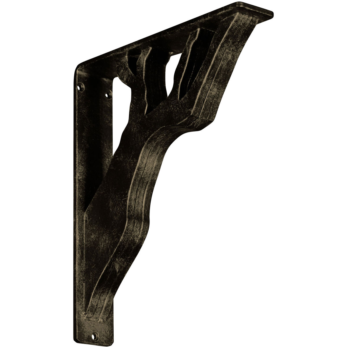 1 1/2"W X 12"D X 15"H Damon Wrought Iron , (Single Center Brace), Antiqued Copper Furniture > Cabinets & Storage > Ironing Centers Ekena Millwork 2" W x 10" D x 12" H Antiqued Pale Gold