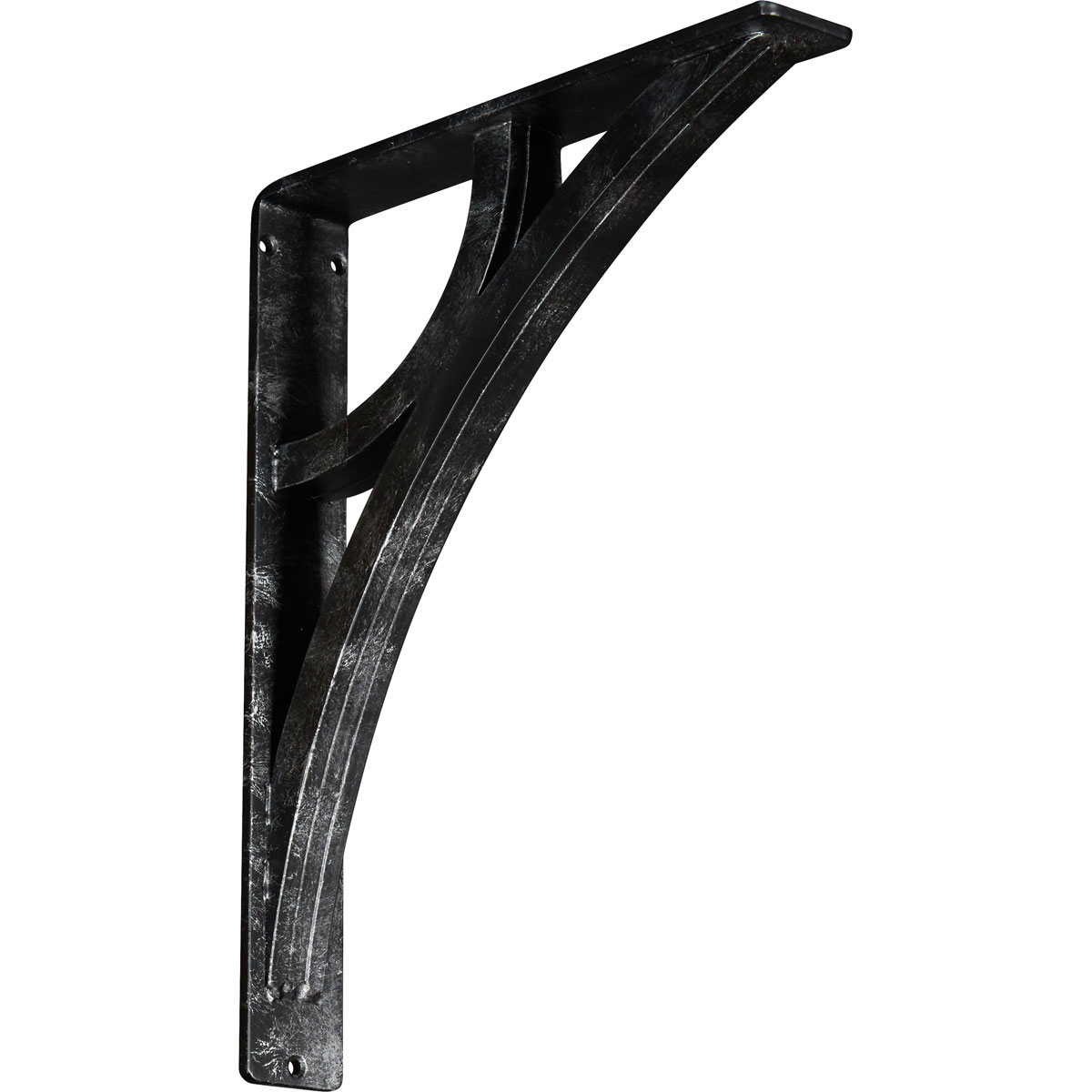 1 1/2"W X 5 1/2"D X 8"H Galveston Wrought Iron , (Single Center Brace), Antiqued Copper Furniture > Cabinets & Storage > Ironing Centers Ekena Millwork 2" W x 12" D x 15" H Antiqued Silver