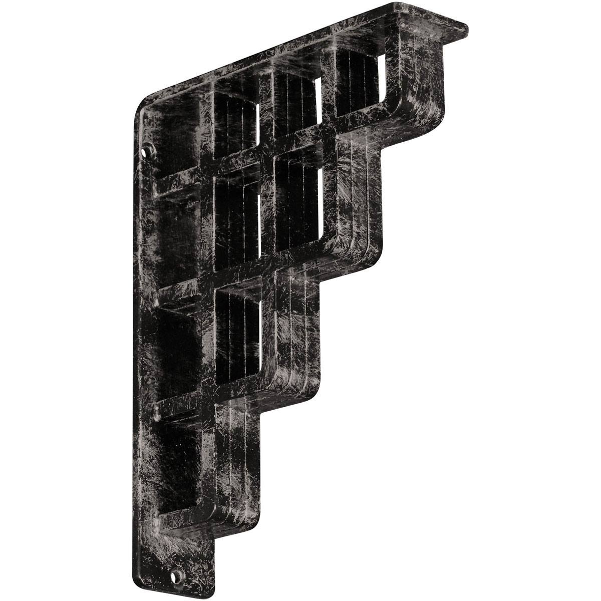 1 1/2"W X 12"D X 15"H Diane Wrought Iron , (Single Center Brace), Antiqued Copper Furniture > Cabinets & Storage > Ironing Centers Ekena Millwork 2"W x 7 1/2"D x 10"H Antiqued Warm Silver