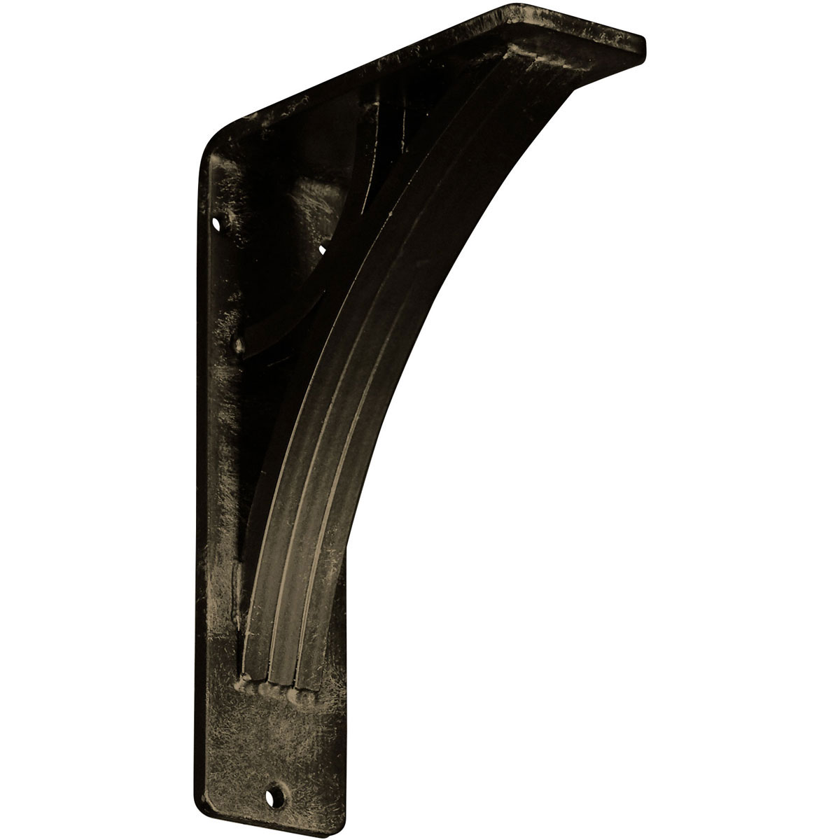 1 1/2"W X 5 1/2"D X 8"H Galveston Wrought Iron , (Single Center Brace), Antiqued Copper