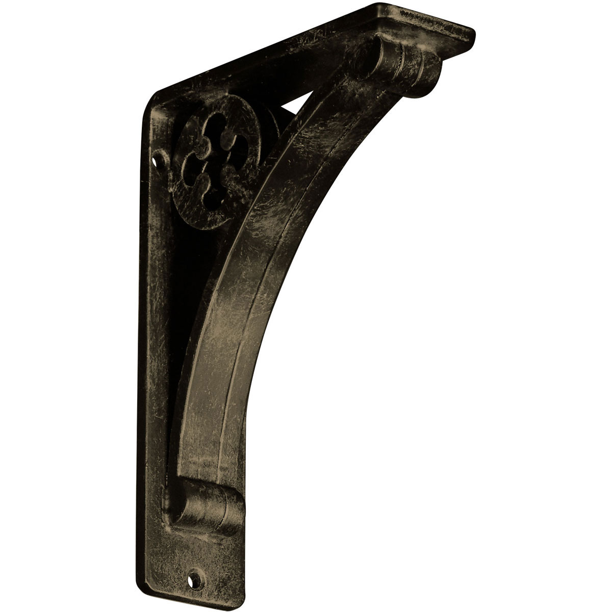 1 1/2"W X 12"D X 15"H Crawley Wrought Iron , (Single Center Brace), Antiqued Copper Furniture > Cabinets & Storage > Ironing Centers Ekena Millwork 2"W x 5 1/2"D x 8"H Antiqued Pale Gold