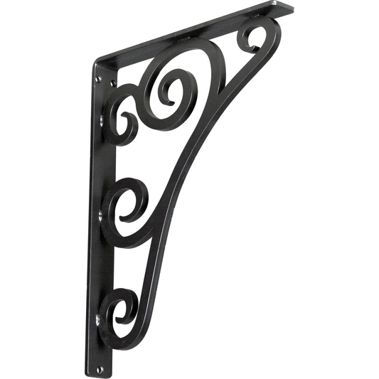 1 1/2"W X 12"D X 15"H Tristan Wrought Iron , (Single Center Brace), Antiqued Pale Gold Furniture > Cabinets & Storage > Ironing Centers Ekena Millwork 1 1/2"W x 12"D x 15"H Antiqued Brass