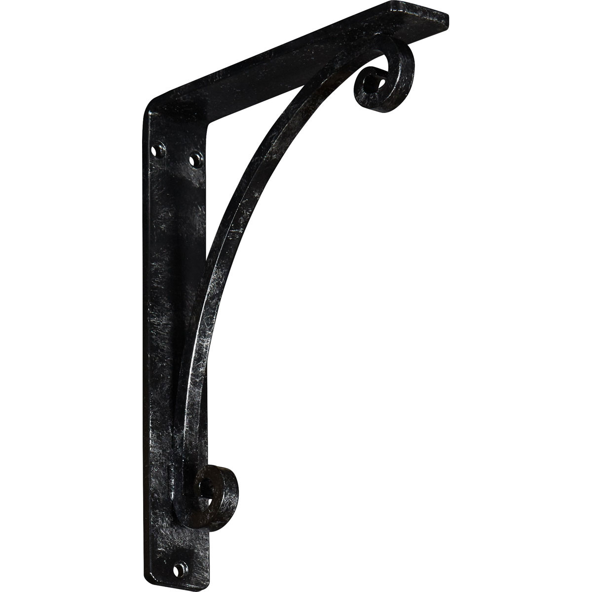2"W X 12"D X 15"H Legacy Wrought Iron , (Triple Center Brace), Antiqued Brass Furniture > Cabinets & Storage > Ironing Centers Ekena Millwork 1 1/2"W x 7 1/2"D x 10"H Silver