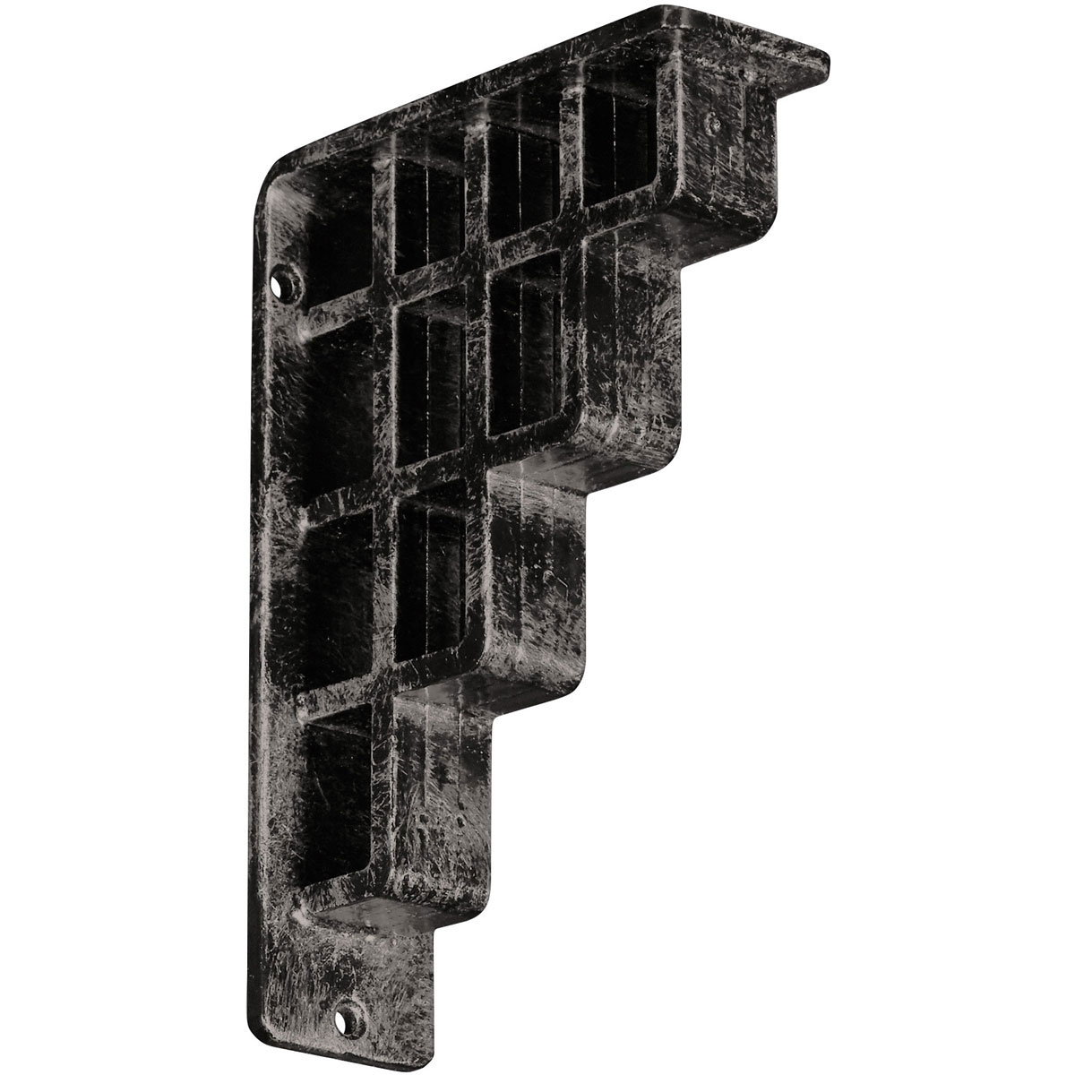 1 1/2"W X 12"D X 15"H Diane Wrought Iron , (Single Center Brace), Antiqued Copper Furniture > Cabinets & Storage > Ironing Centers Ekena Millwork 2"W x 5 1/2"D x 8"H Antiqued Warm Silver