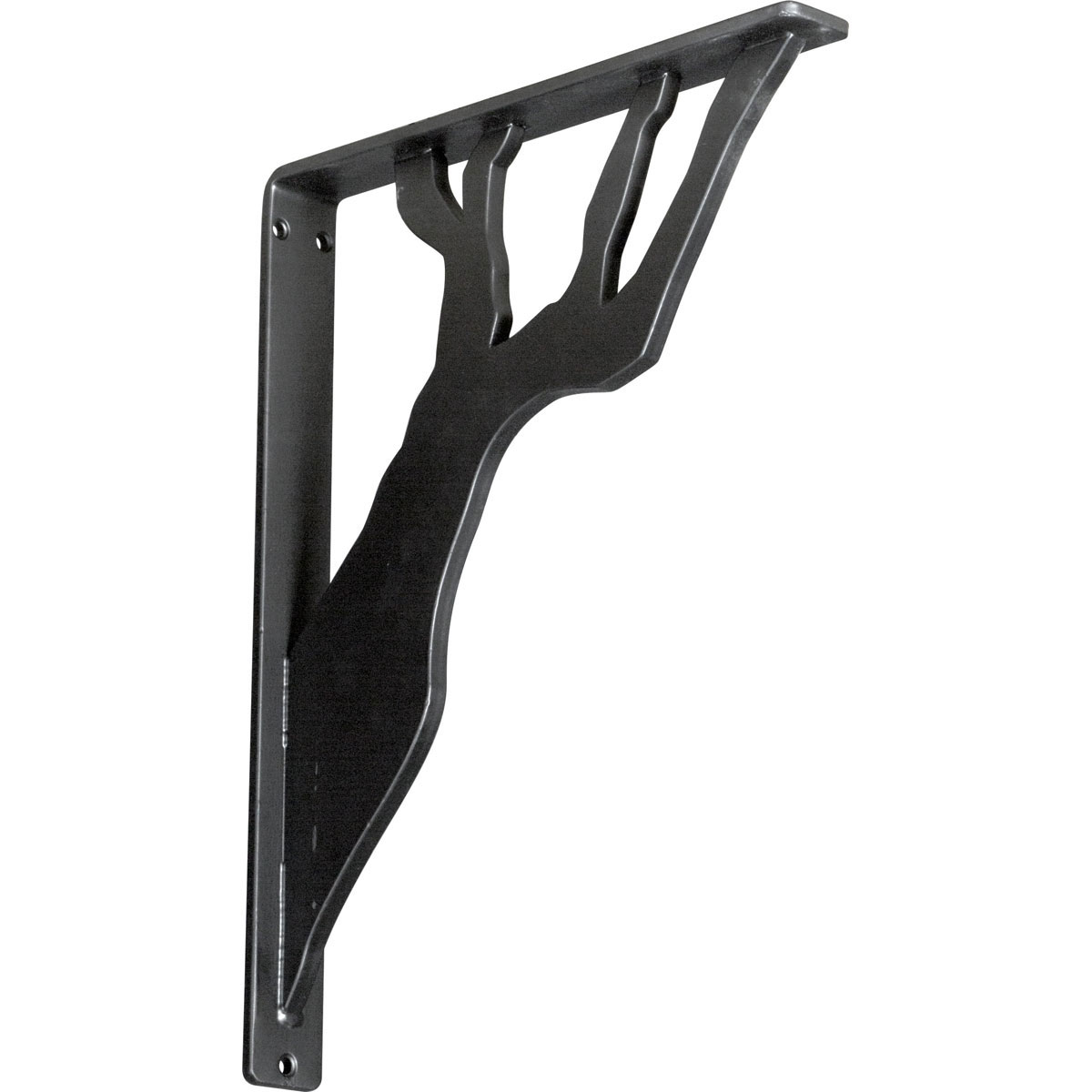 1 1/2"W X 12"D X 15"H Damon Wrought Iron , (Single Center Brace), Antiqued Copper Furniture > Cabinets & Storage > Ironing Centers Ekena Millwork 1 1/2"W x 12"D x 15"H Powder Coated Black