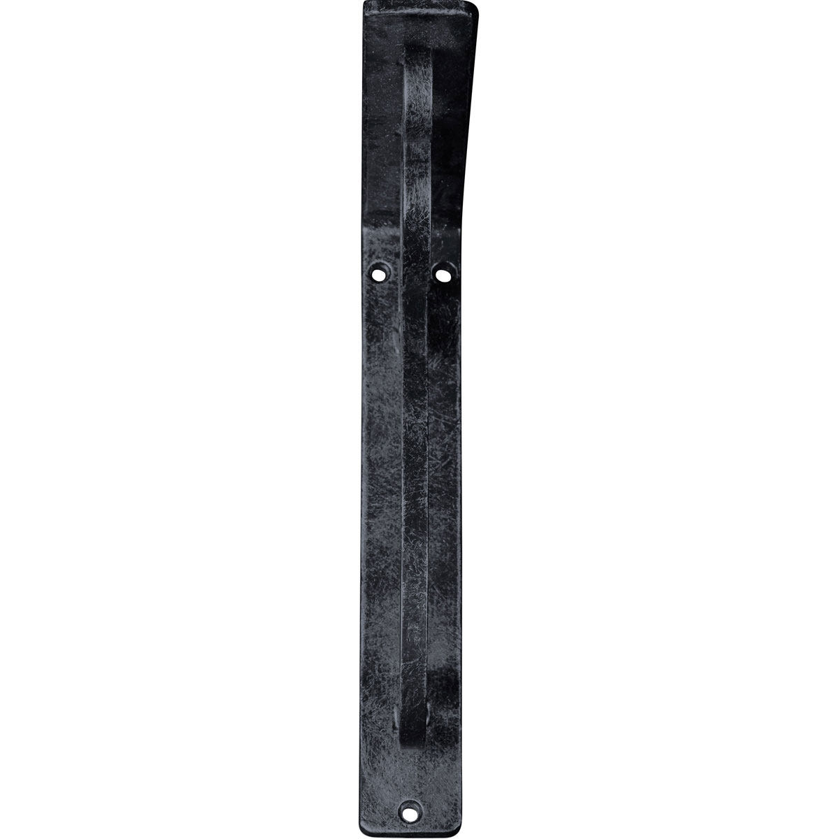 1 1/2"W X 7 1/2"D X 10"H Avery Wrought Iron , (Single Center Brace), Antiqued Bronze Furniture > Cabinets & Storage > Ironing Centers Ekena Millwork 1 1/2"W x 7 1/2"D x 10"H Antiqued Pewter