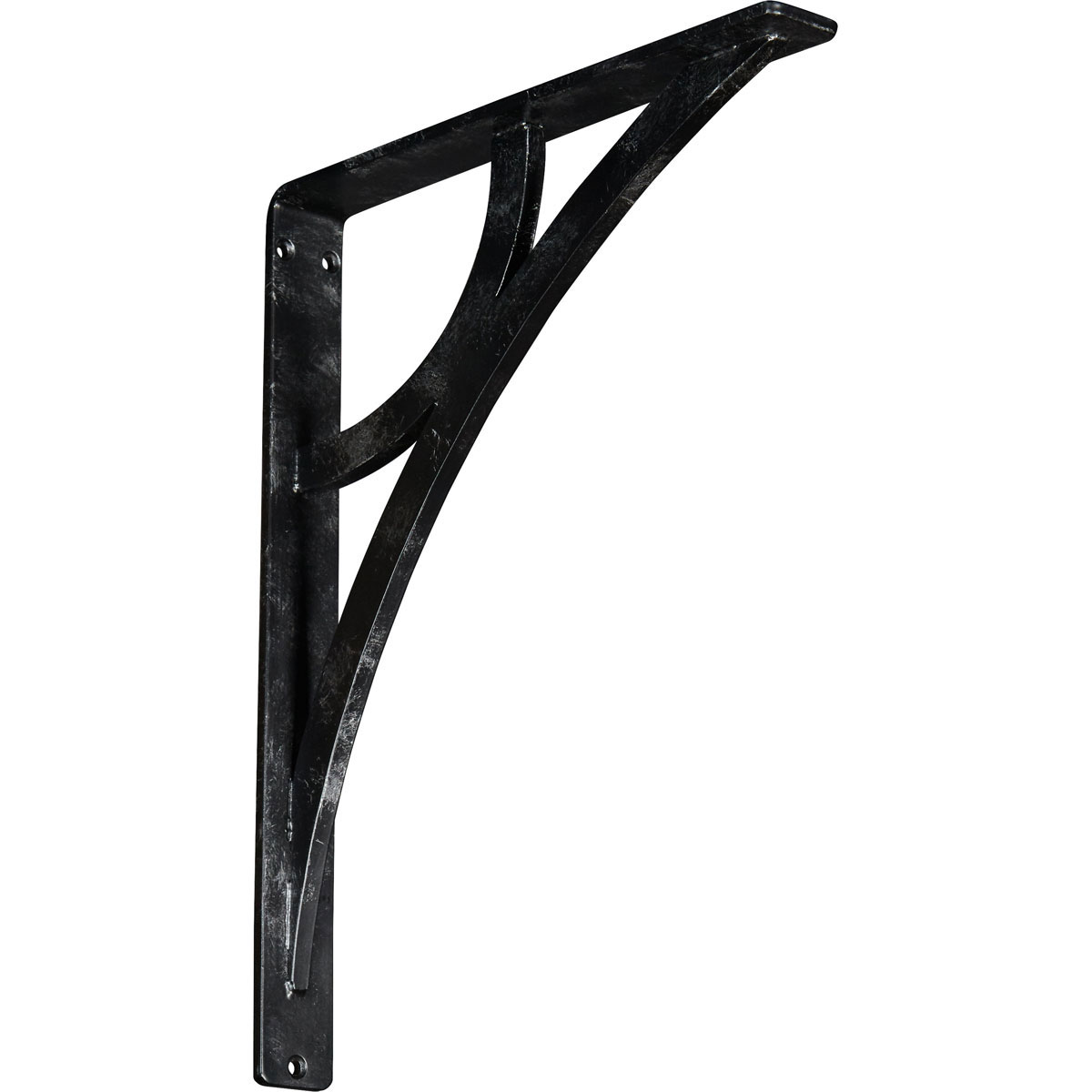 1 1/2"W X 5 1/2"D X 8"H Galveston Wrought Iron , (Single Center Brace), Antiqued Copper Furniture > Cabinets & Storage > Ironing Centers Ekena Millwork 1 1/2"W x 12"D x 15"H Silver
