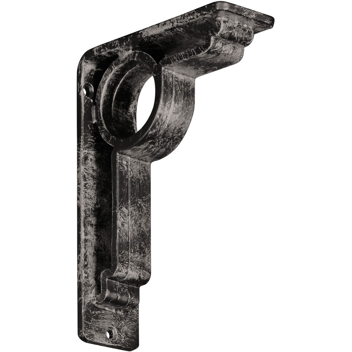 1 1/2"W X 12"D X 15"H Maria Wrought Iron , (Single Center Brace), Antiqued Pale Gold Furniture > Cabinets & Storage > Ironing Centers Ekena Millwork 2"W x 5 1/2"D x 8"H Antiqued Warm Silver