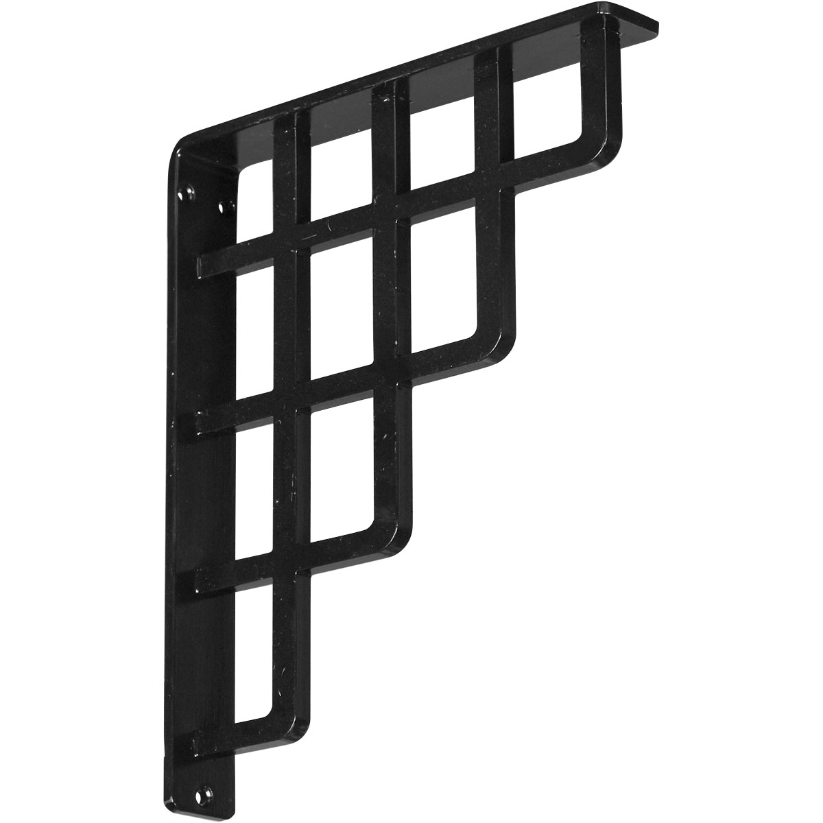 1 1/2"W X 12"D X 15"H Diane Wrought Iron , (Single Center Brace), Antiqued Copper Furniture > Cabinets & Storage > Ironing Centers Ekena Millwork 1 1/2"W x 10"D x 12"H Powder Coated Black
