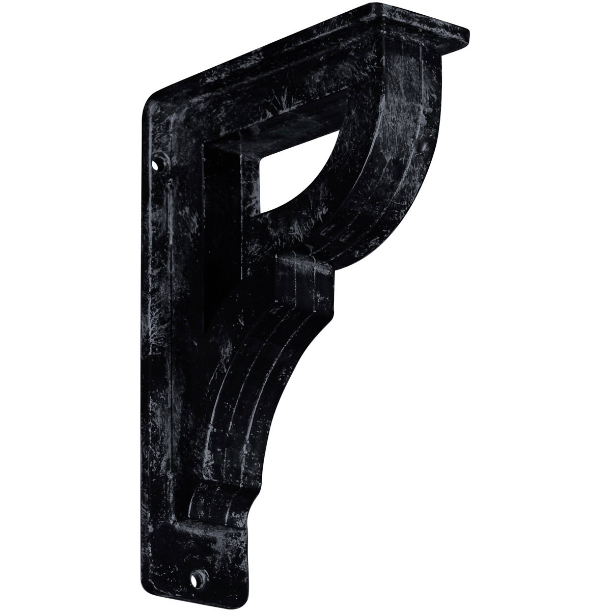 2"W X 12"D X 15"H Bradford Wrought Iron , (Triple Center Brace), Antiqued Bronze Furniture > Cabinets & Storage > Ironing Centers Ekena Millwork 2"W x 5 1/2"D x 8"H Antiqued Pewter