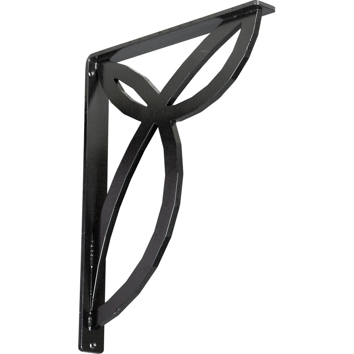 2"W X 7 1/2"D X 10"H Versailles Wrought Iron , (Triple Center Brace), Antiqued Pale Gold Furniture > Cabinets & Storage > Ironing Centers Ekena Millwork 1 1/2"W x 12"D x 15"H Antiqued Pale Gold